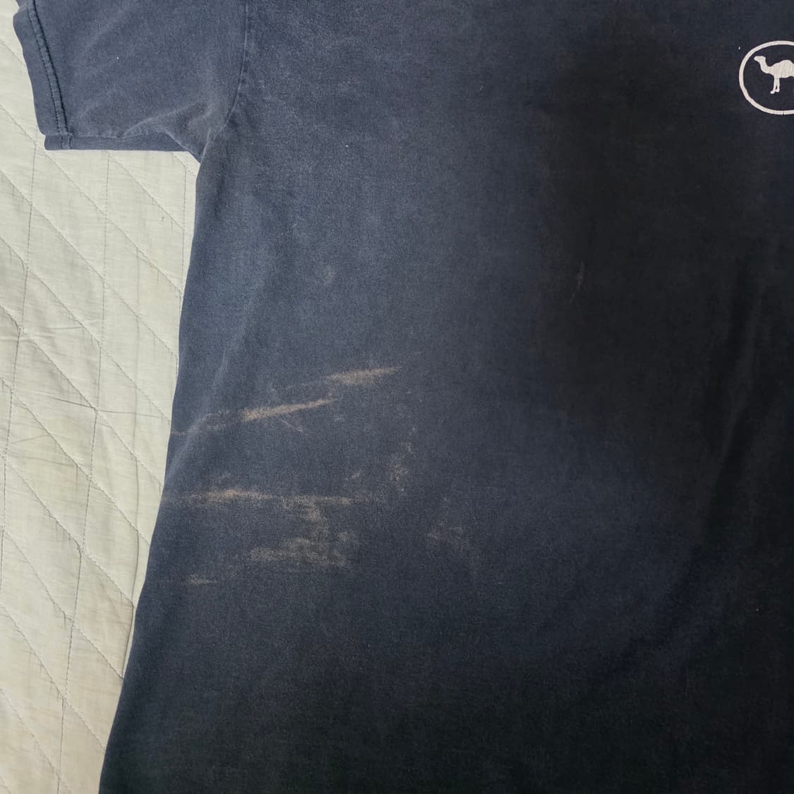 [XL] 90s 카멜 where it's@ 빈티지 티셔츠 ver. 블리칭 상품이미지7