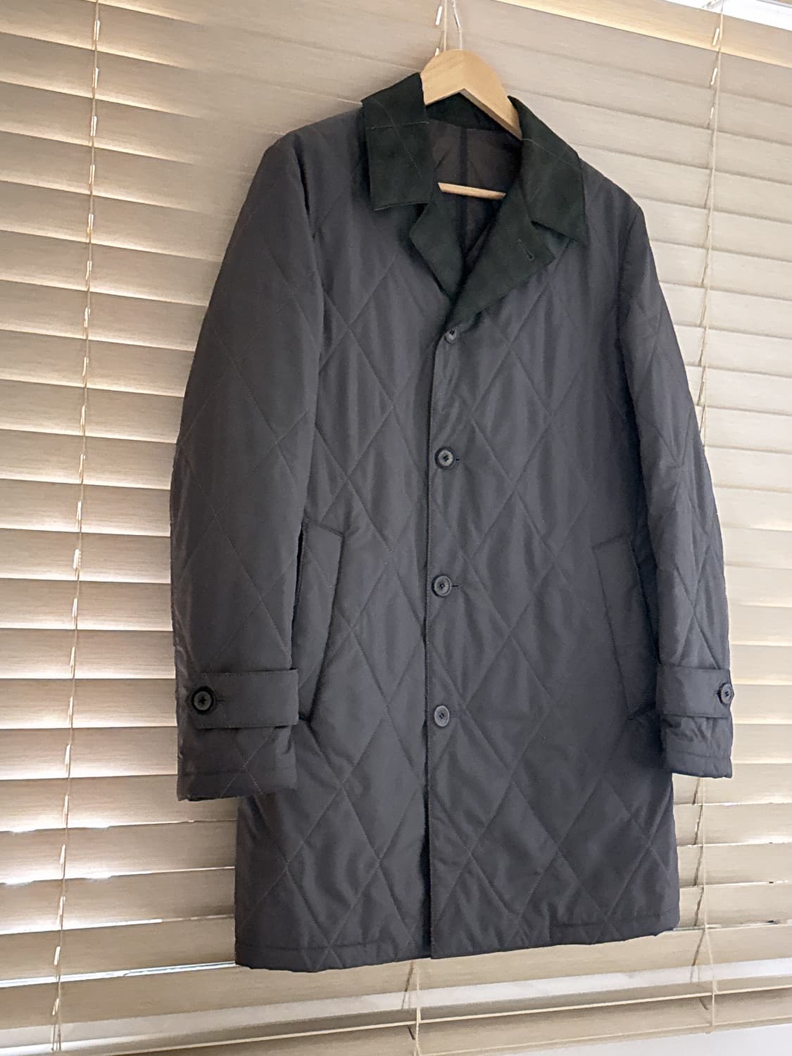 우영미&솔리드옴므 남성 다이아몬드 퀄팅 자켓(네고 가능) 상품이미지5