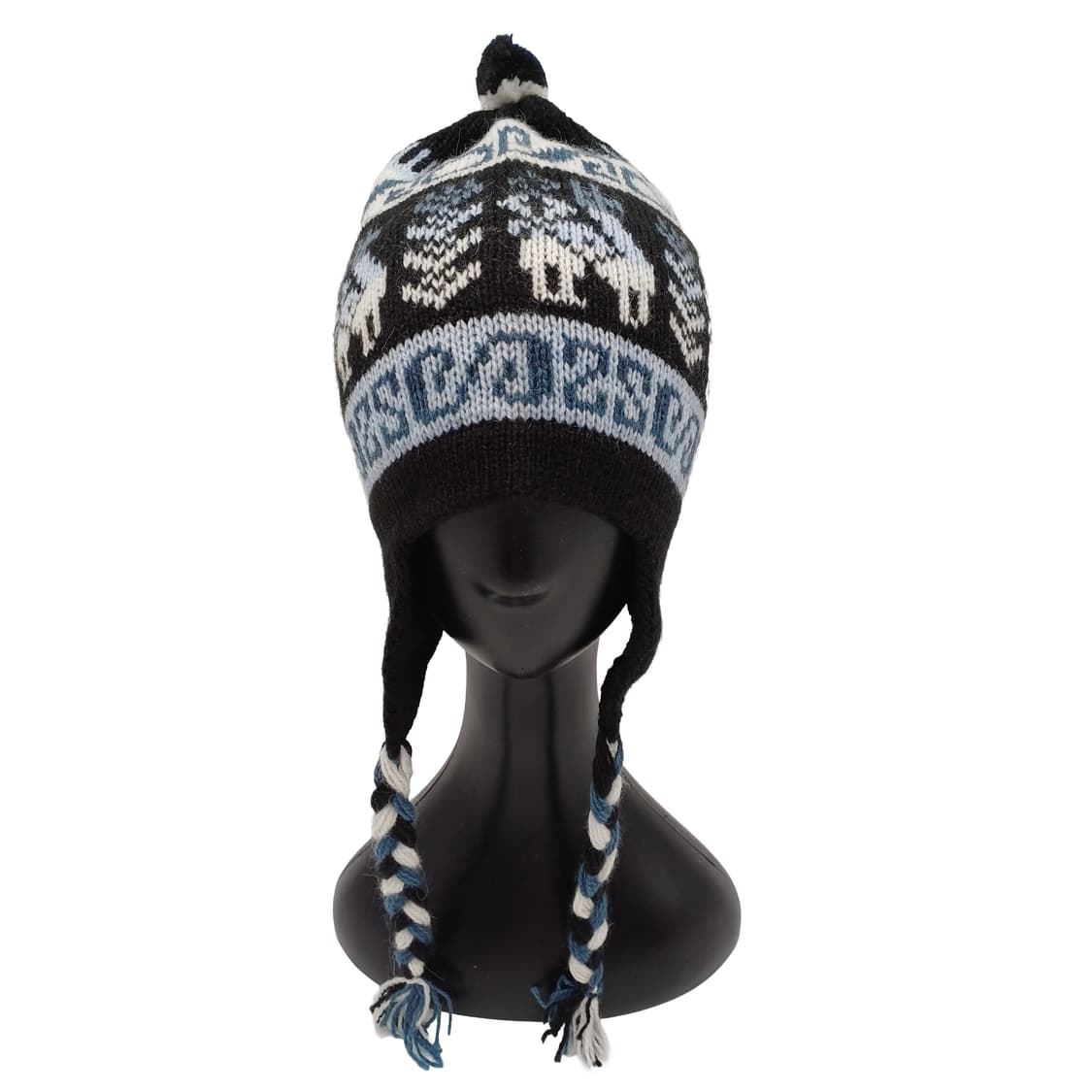 일본 빈티지 키즈 비니 방울 귀달이 모자 [BF10445-154-26] 상품이미지1