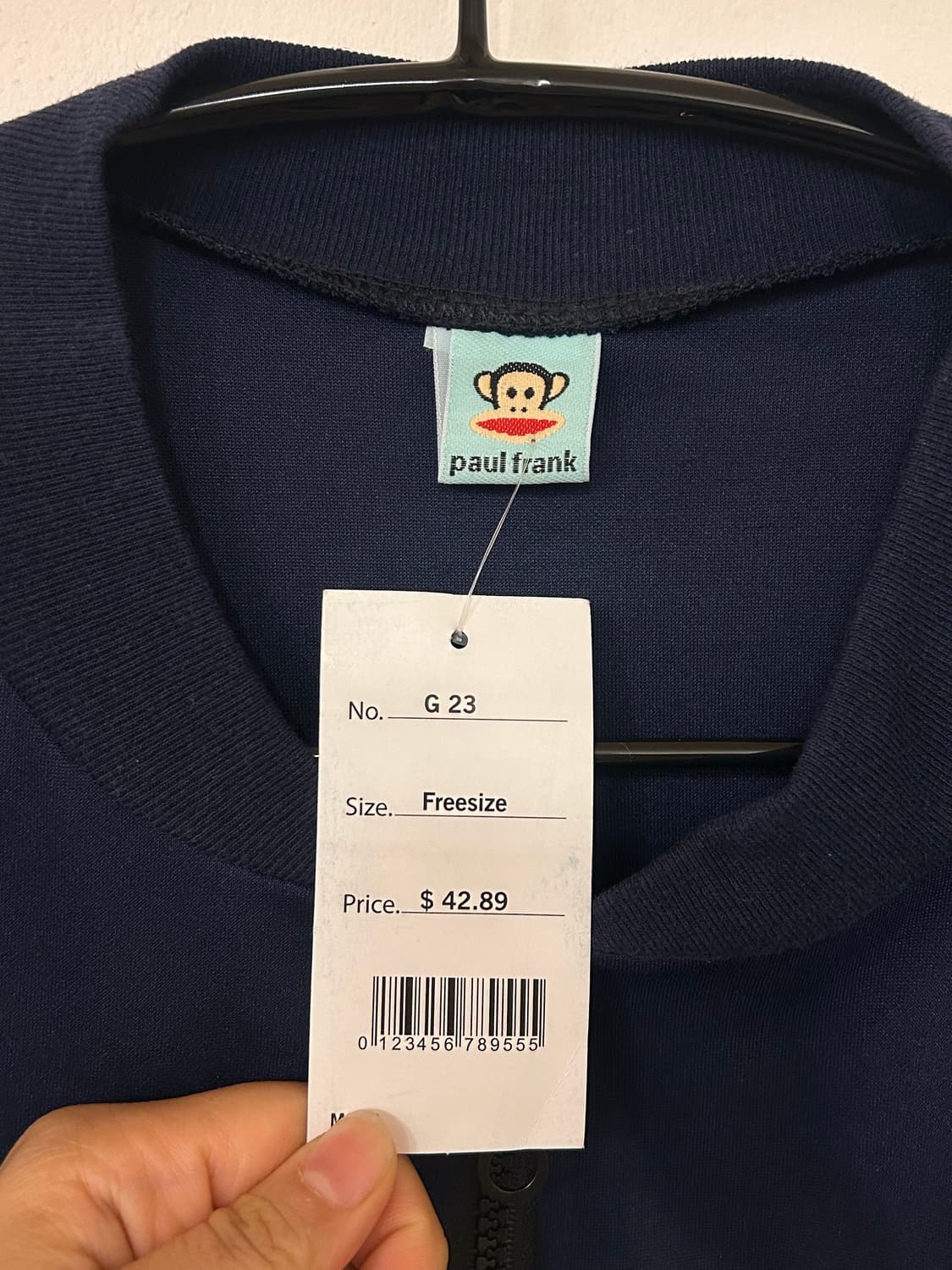 폴프랭크 네이비 져지 (여성 L) 상품이미지4