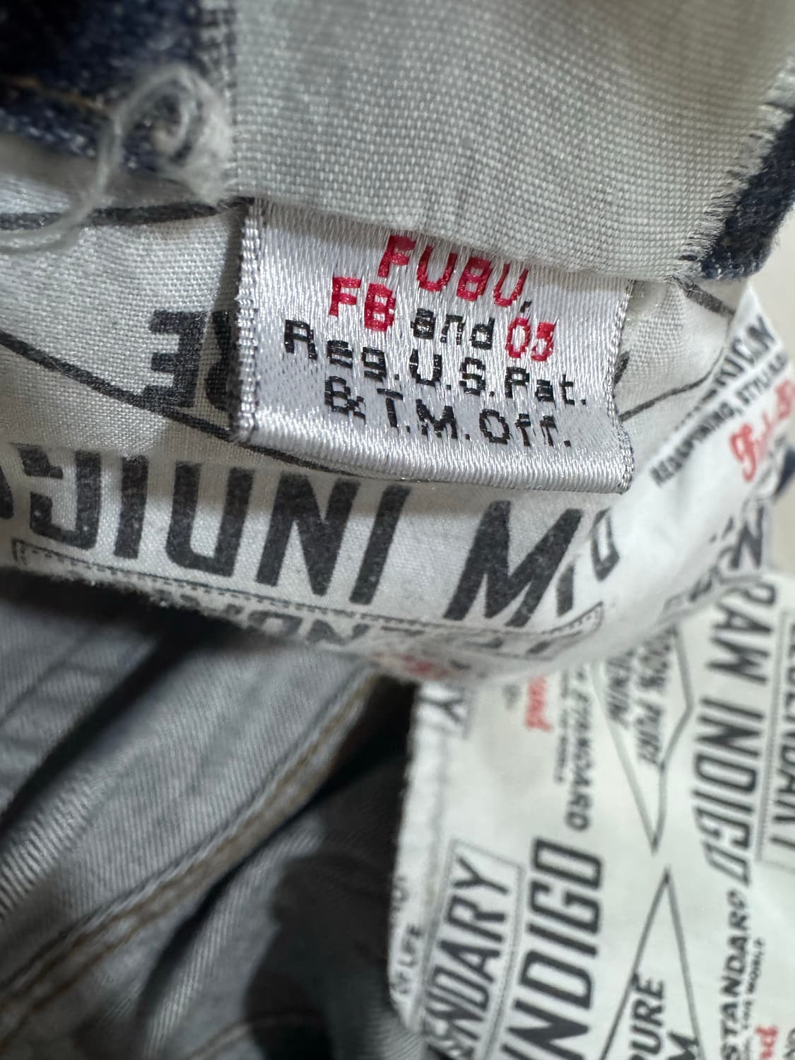 [32] FUBU 포드 머스탱 SVT 데님 팬츠  상품이미지7