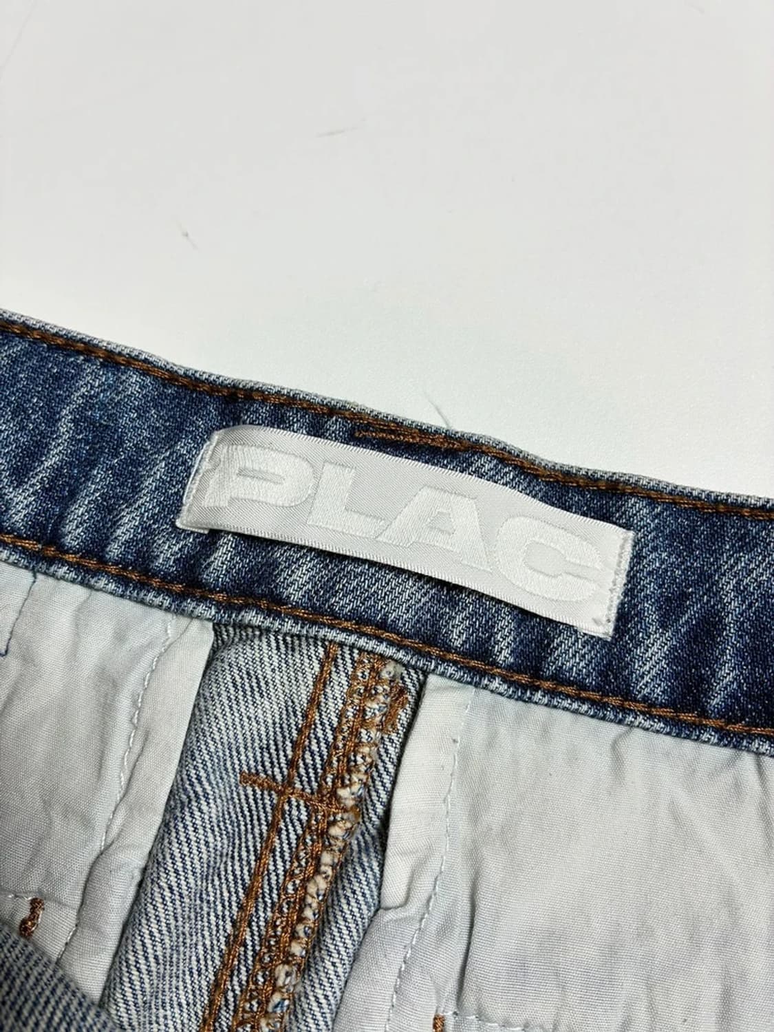 플랙 23FW 빈티지 워싱 카고 데님 미니 스커트 R1380 상품이미지6