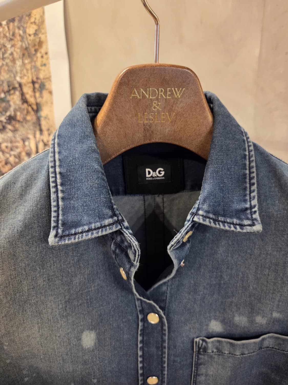 돌체앤가바나 데님셔츠 상품이미지2