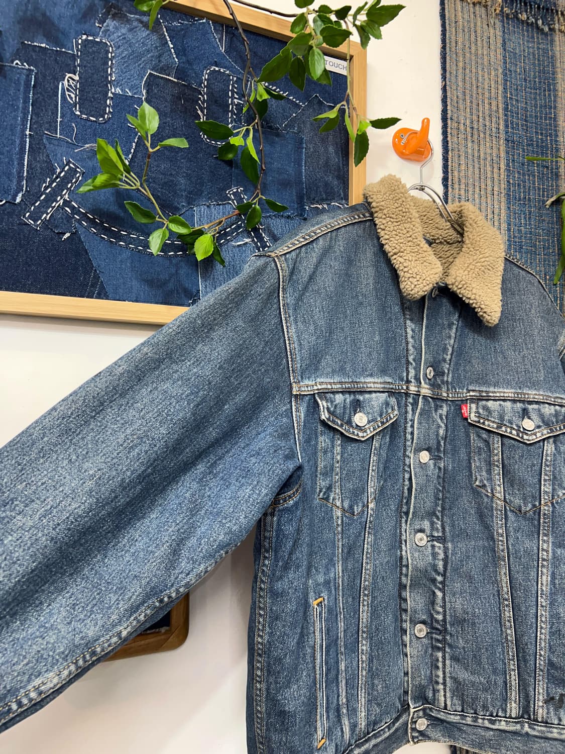 LEVI'S  Sherpa Denim Jacket 상품이미지4