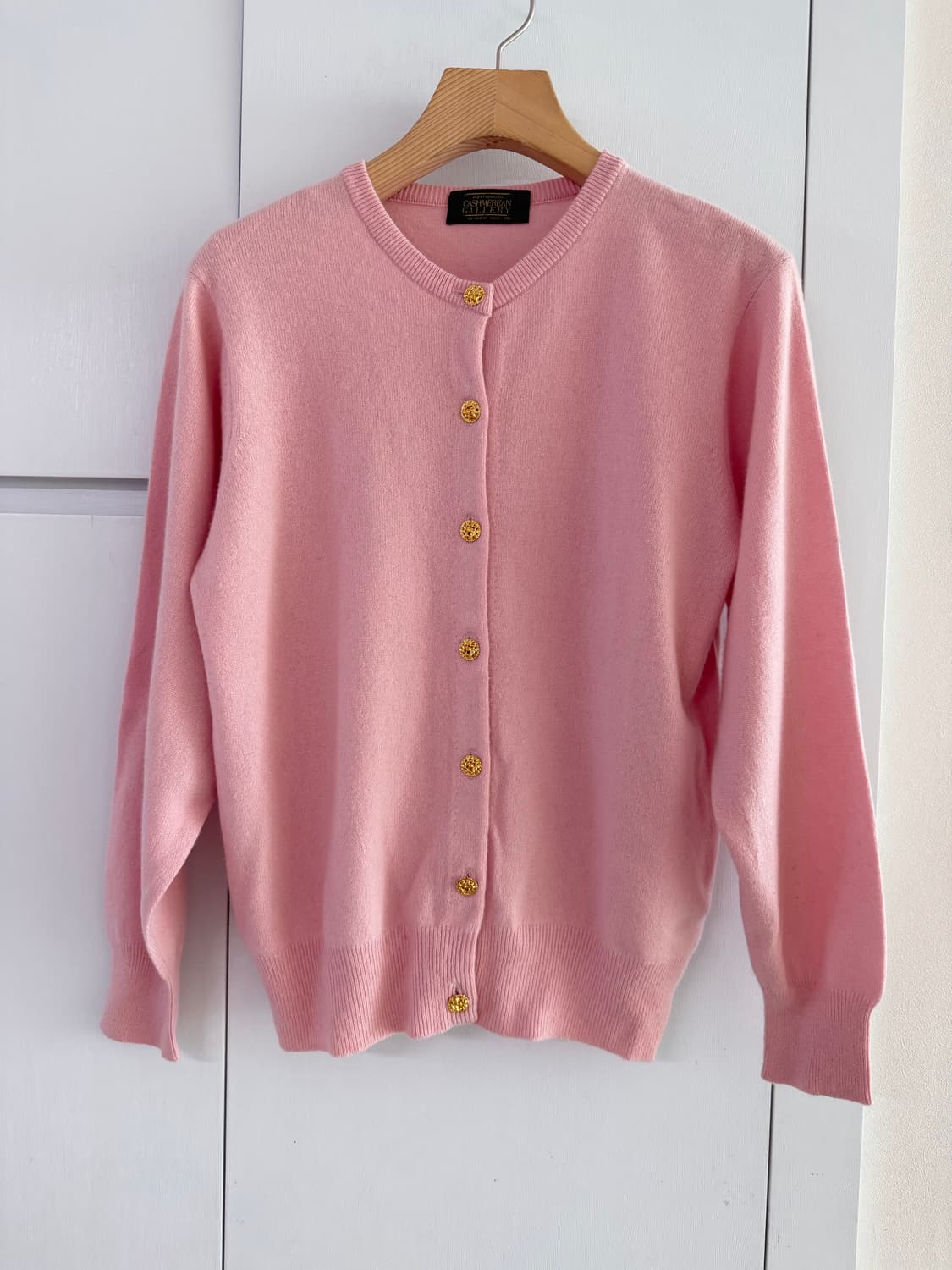 캐시미어100 가디건 반팔니트 세트 상품이미지3