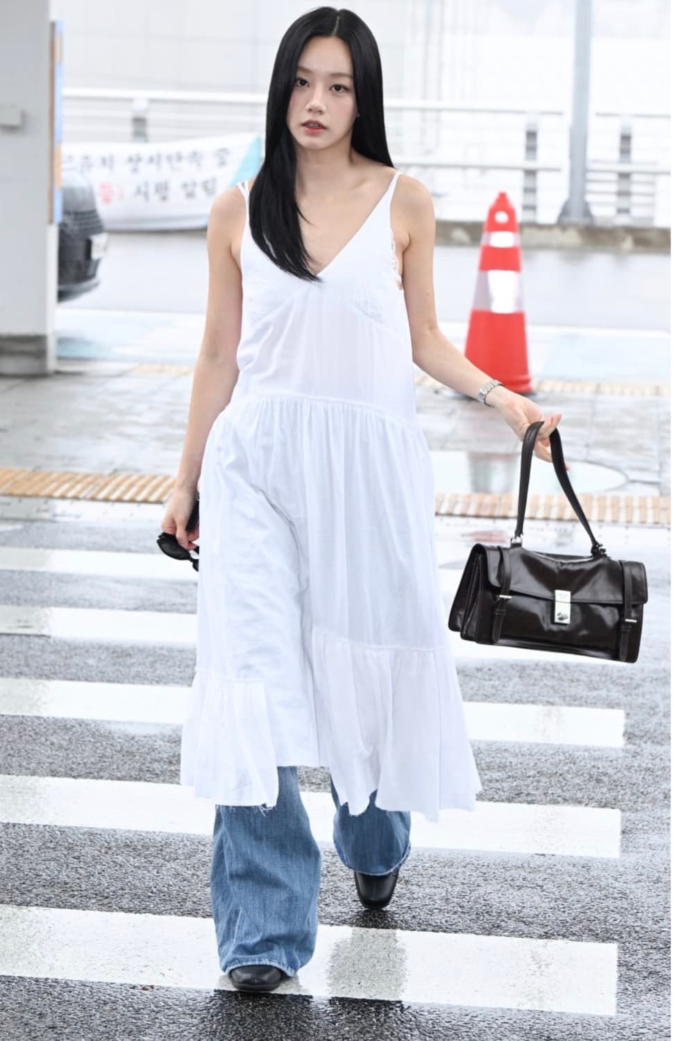 로우타이드 SLEEVELESS SHIRRING DRESS 상품이미지3