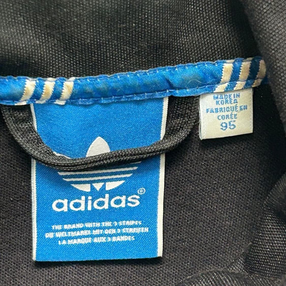 ADIDAS 유로파 파이어버드 트랙탑 블랙 95 상품이미지5