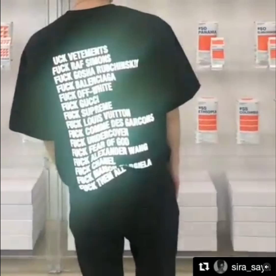 마스터넘버 | 브랜드 디스티셔츠 - 반사 | OS 상품이미지9