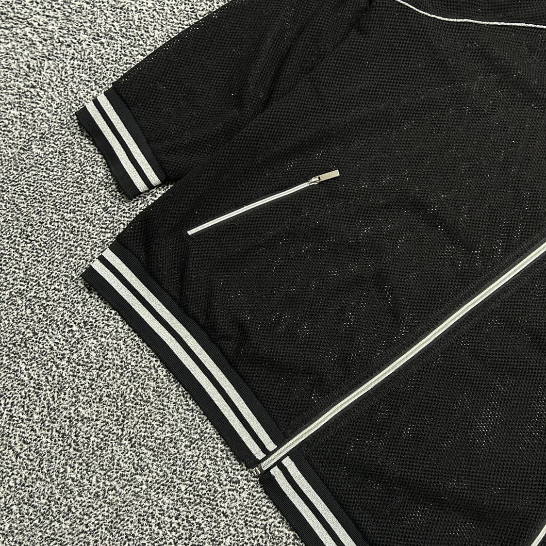 본더치 매쉬 블랙 집업 자켓 상품이미지3