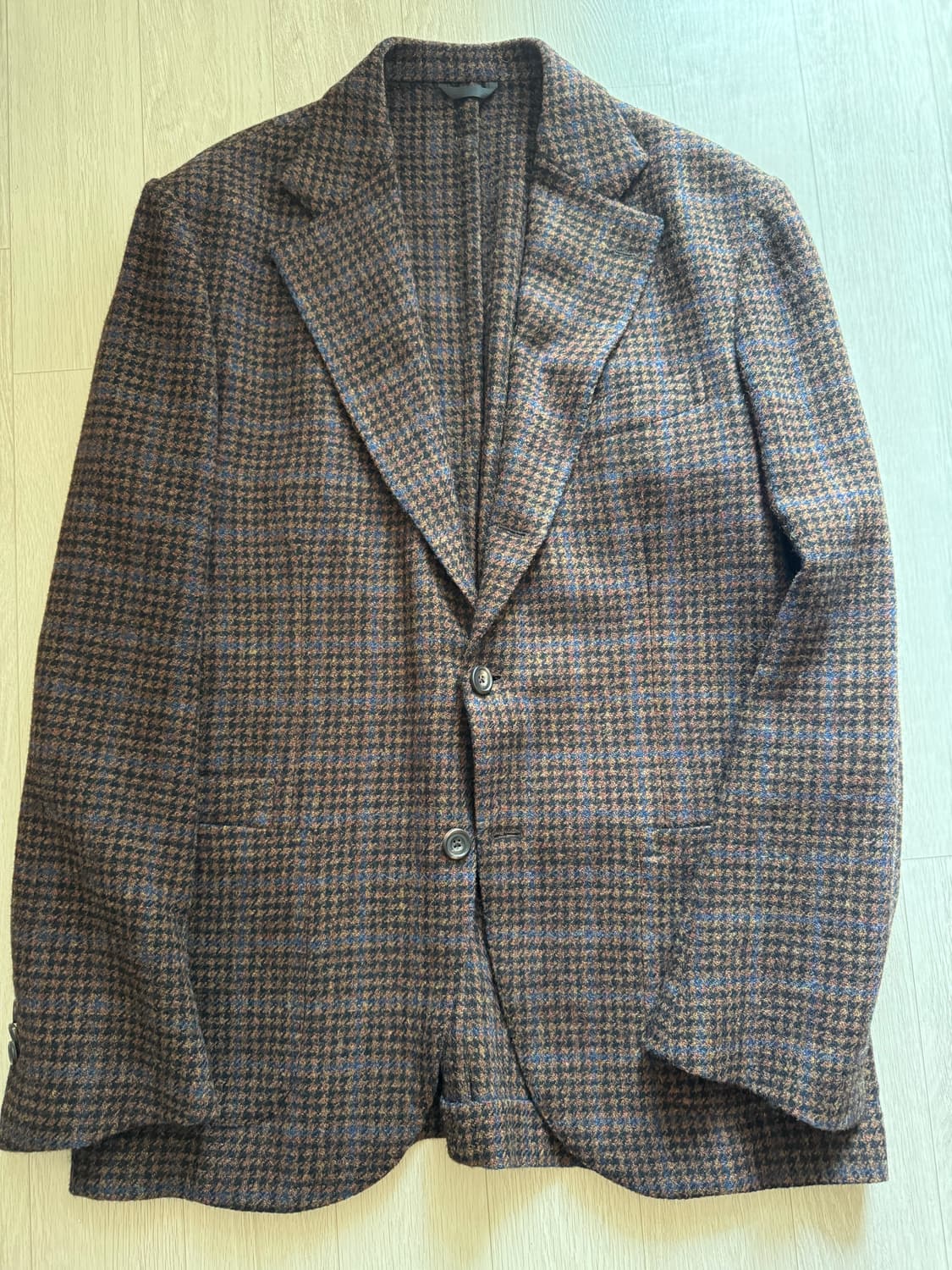 드레익스 체크 블레이저 48 사이즈  상품이미지1