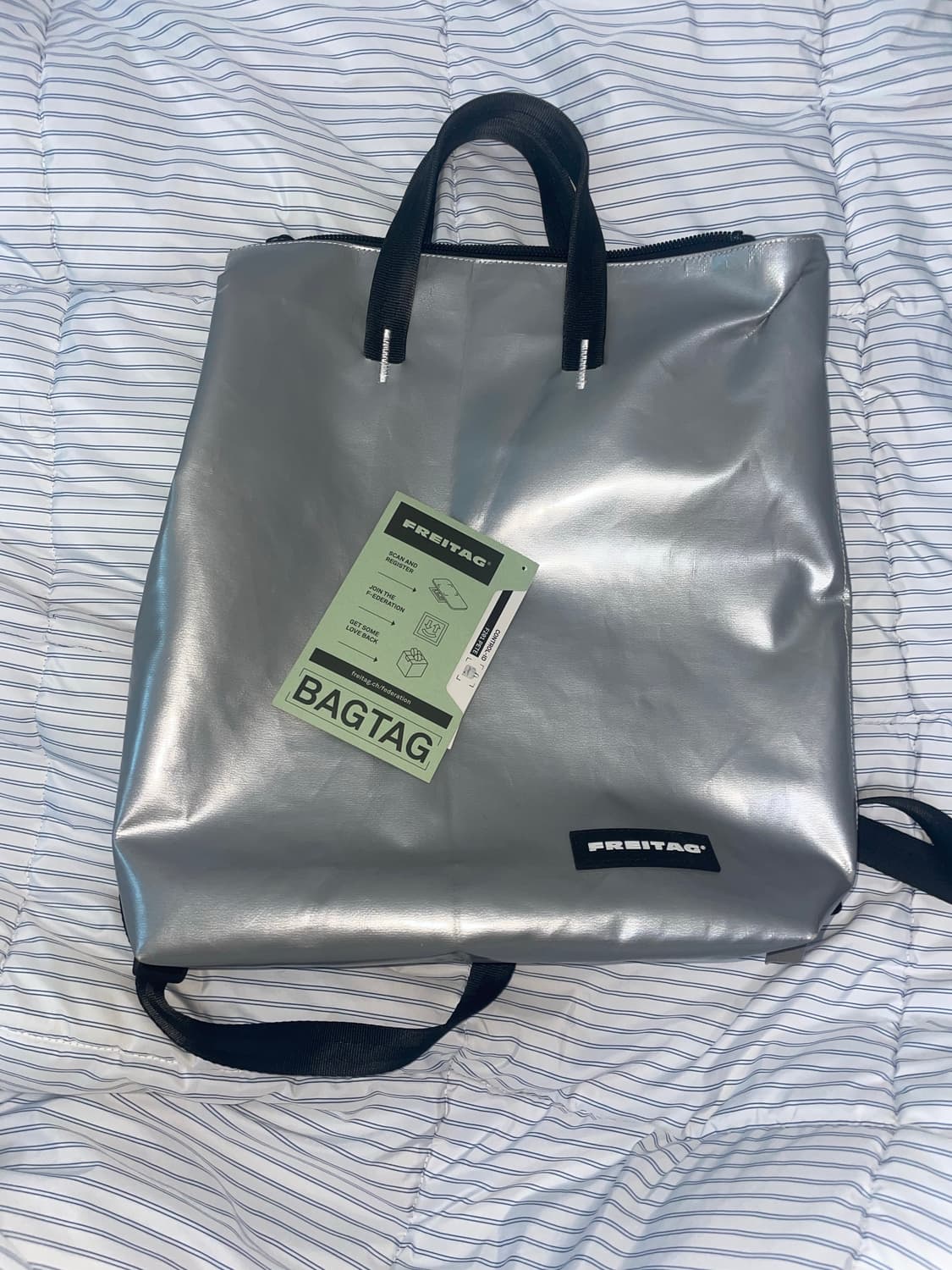 프라이탁 페테(PETE) 올실버 백팩 상품이미지1