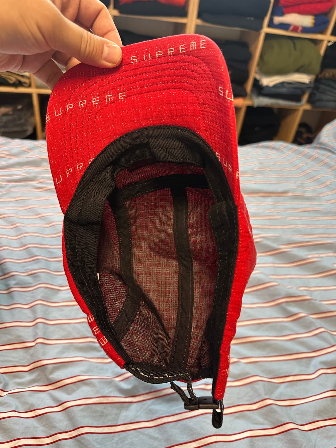 슈프림 스티치 캡  상품이미지4