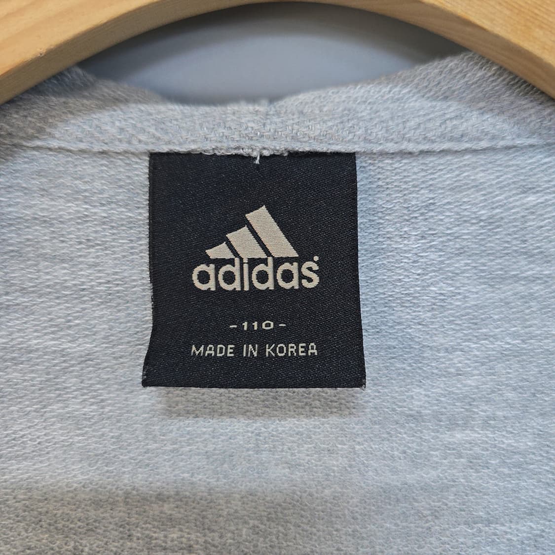 아디다스(adidas) 바스켓볼 후드집업 그레이 110 상품이미지7