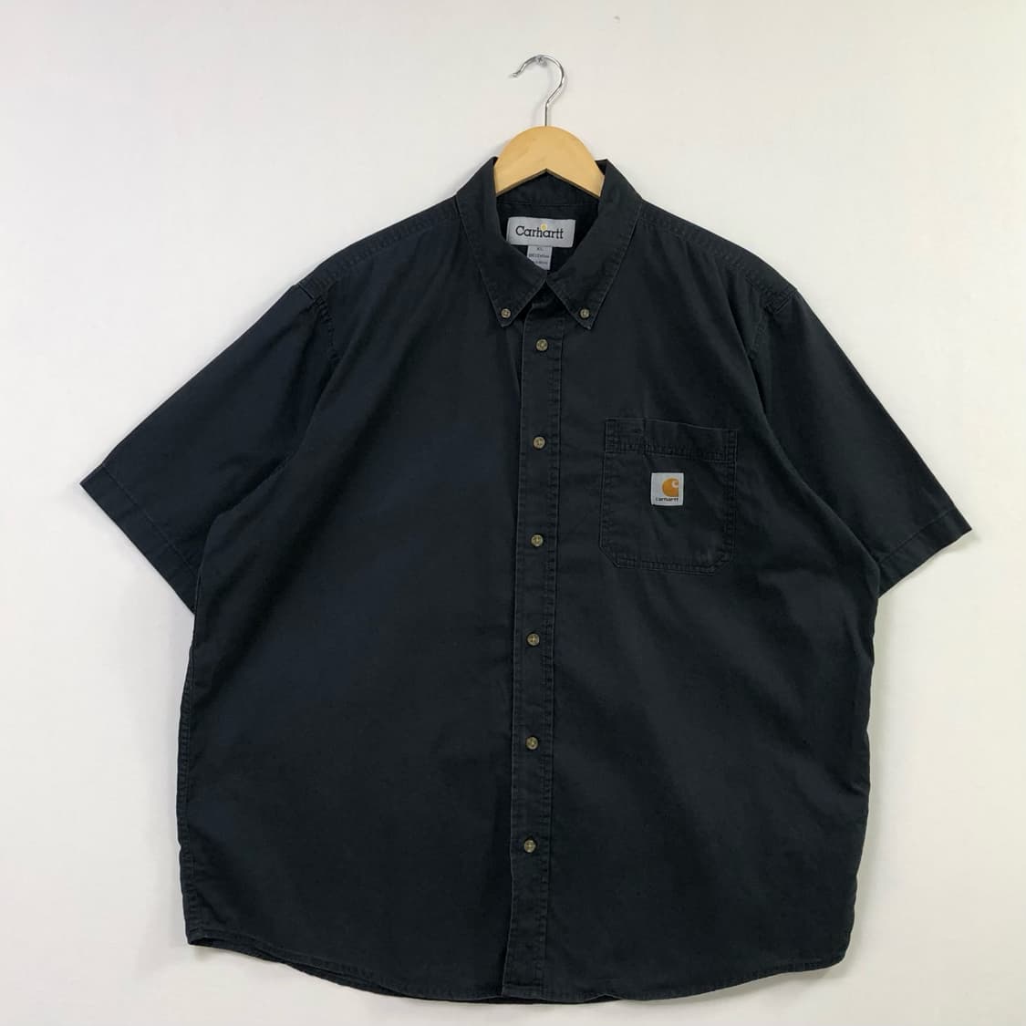 XL 칼하트 블랙 워크 셔츠 상품이미지2