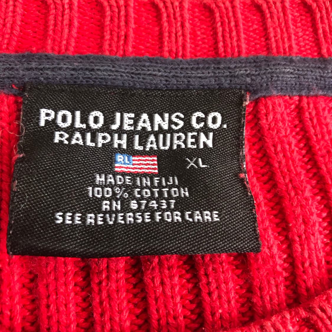 [M] Polo Jeans Company 성조기 니트 상품이미지5