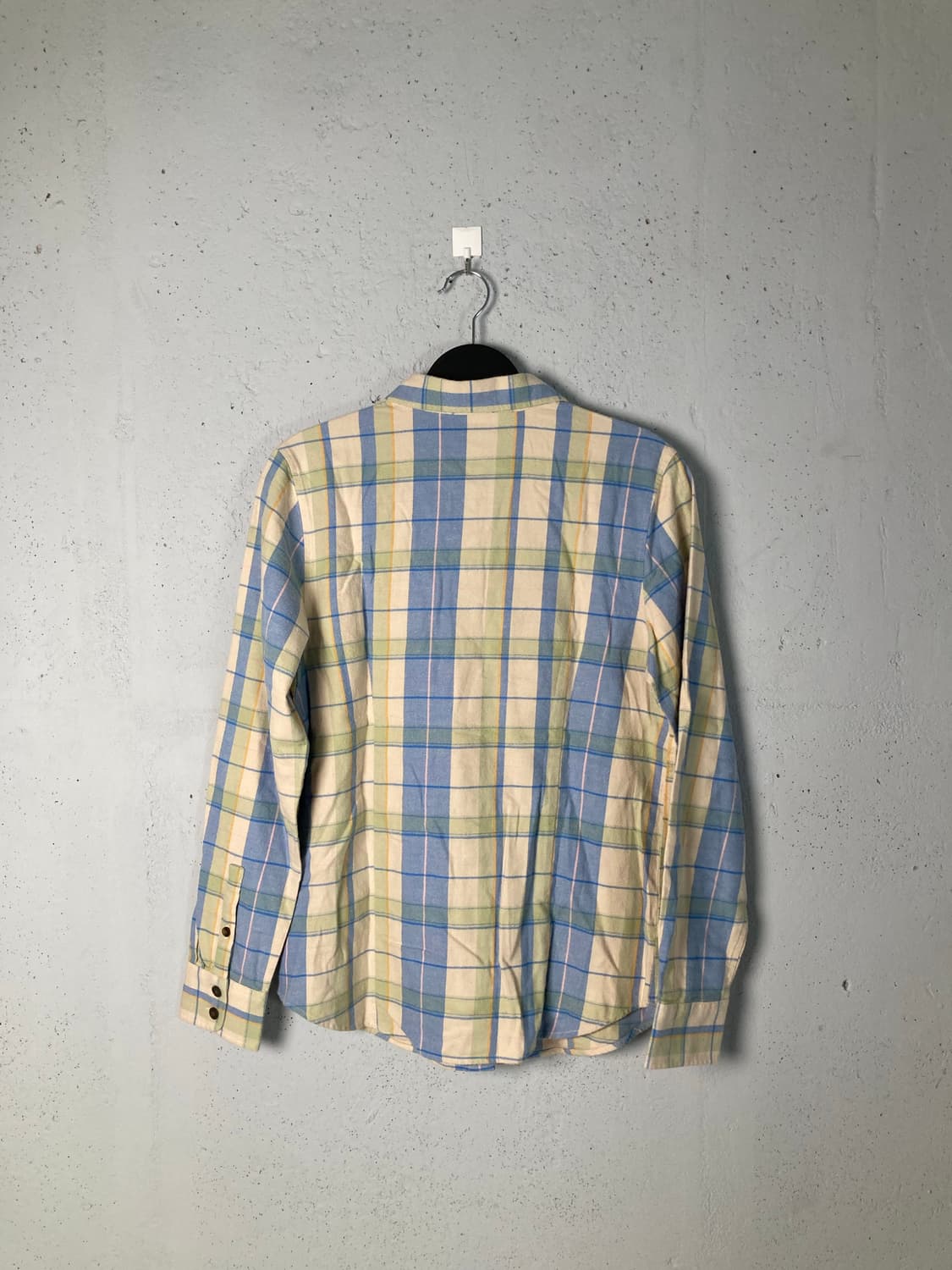 파타고니아 체크 오가닉 코튼 셔츠 (S) 상품이미지5