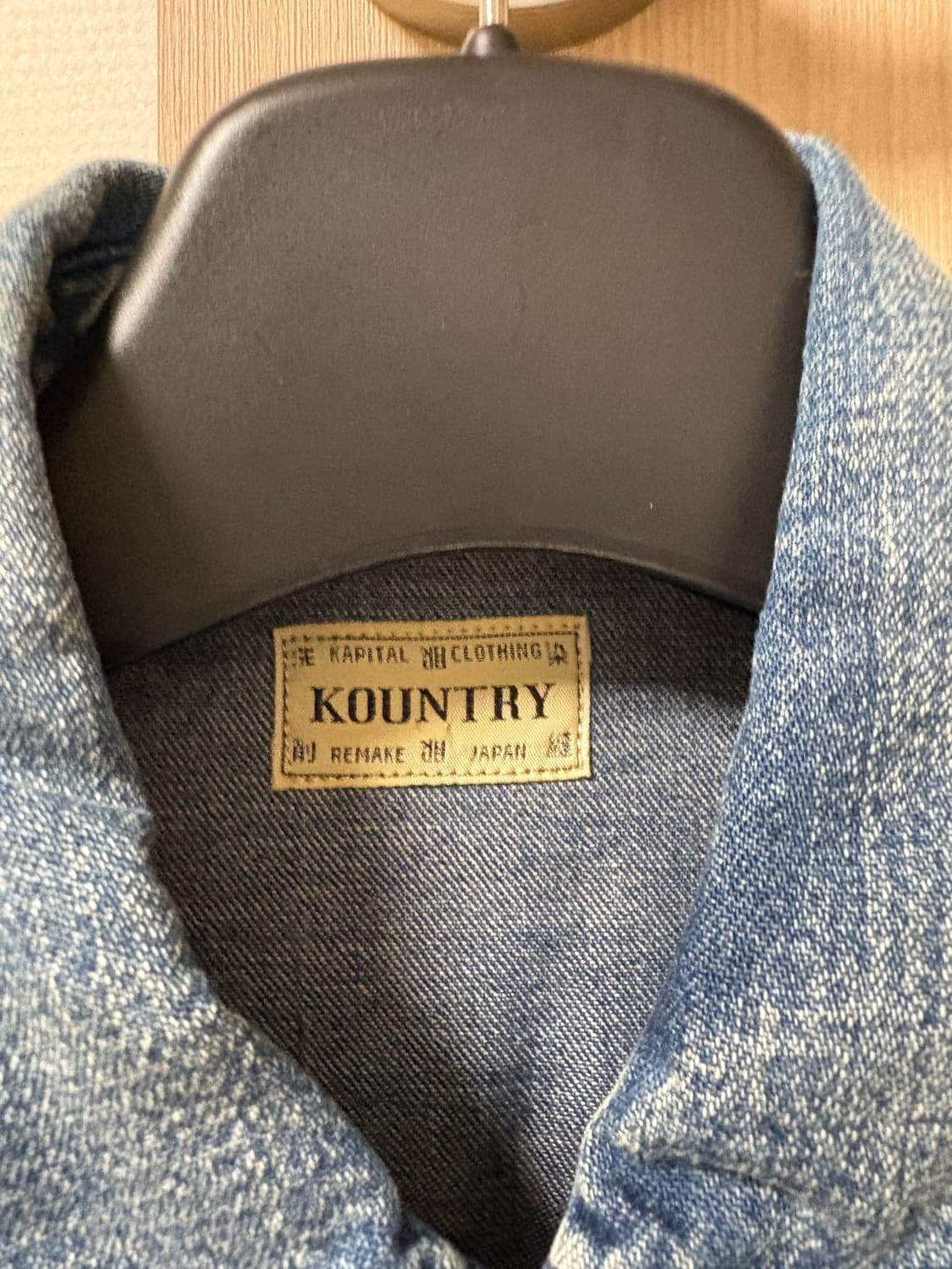 캐피탈 데님 셔츠 3사이즈 상품이미지5