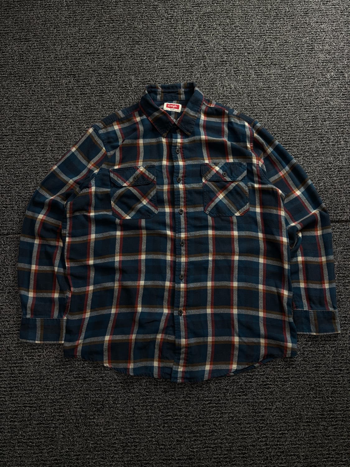 랭글러 USA 아메리칸 플란넬 체크 웨스턴 셔츠 1736 상품이미지2