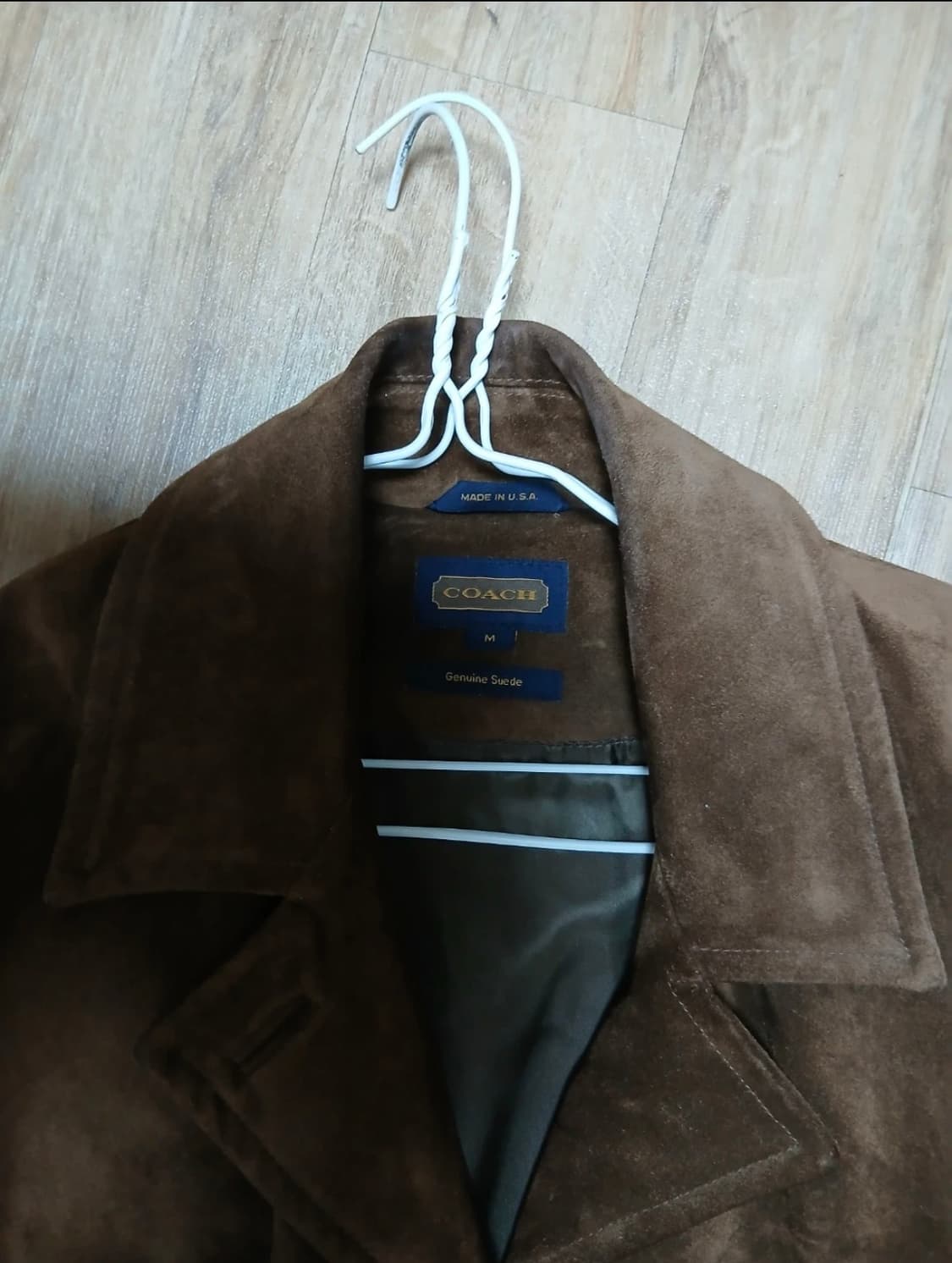 Coach 리얼 스웨이드 자켓 made in usa 상품이미지2