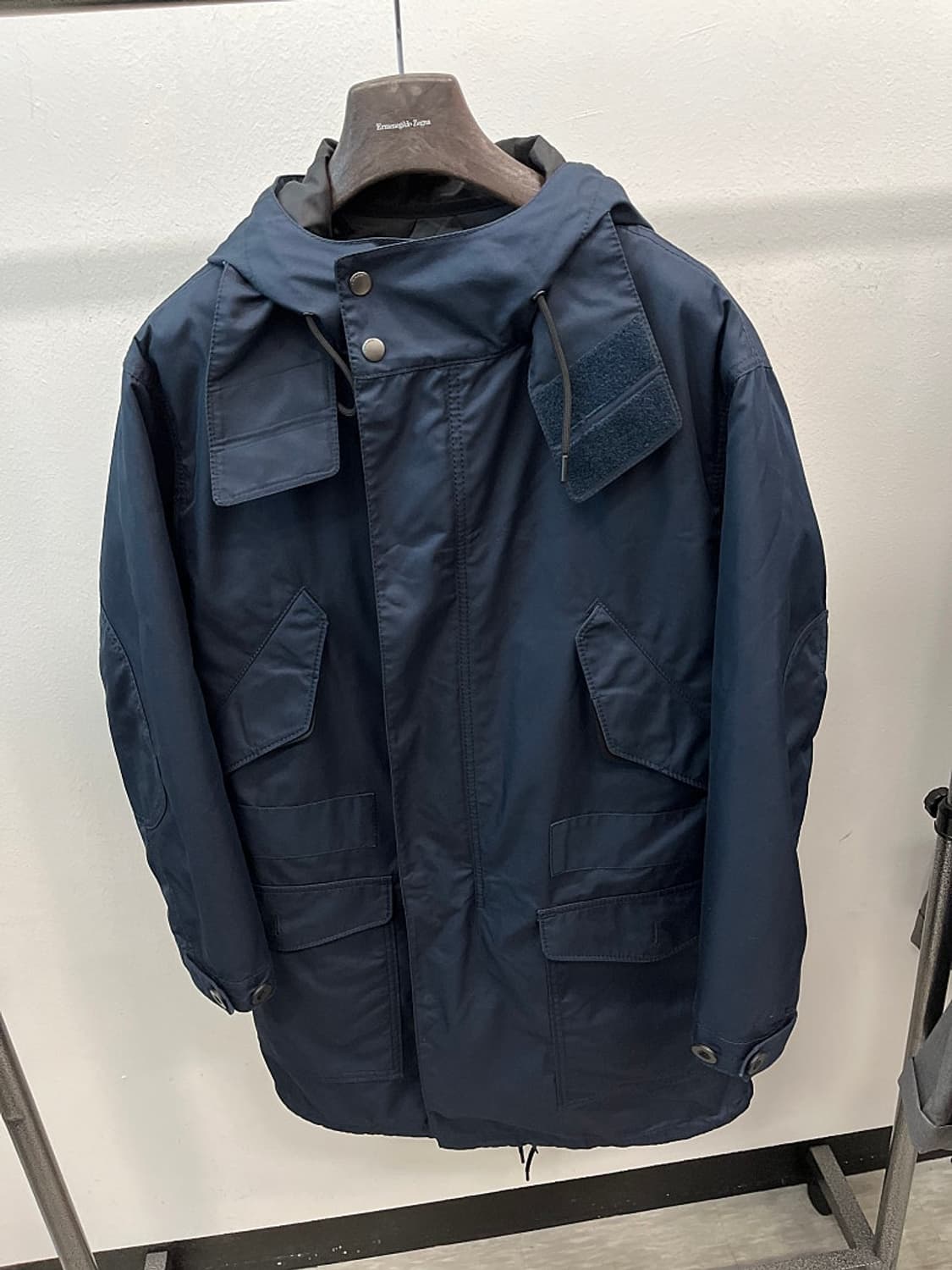 95-100) 코치 멀티포켓 후드야상 상품이미지3