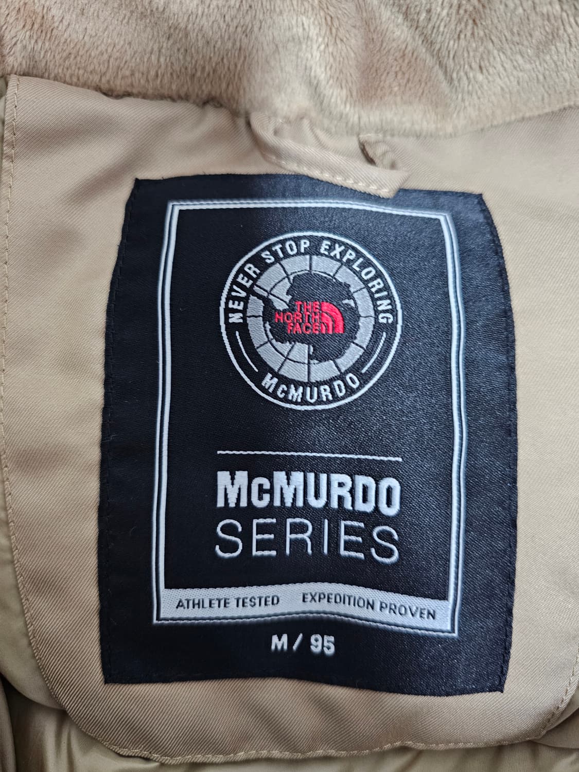 노스페이스 맥머도 덕다운패딩 M 95 상품이미지3