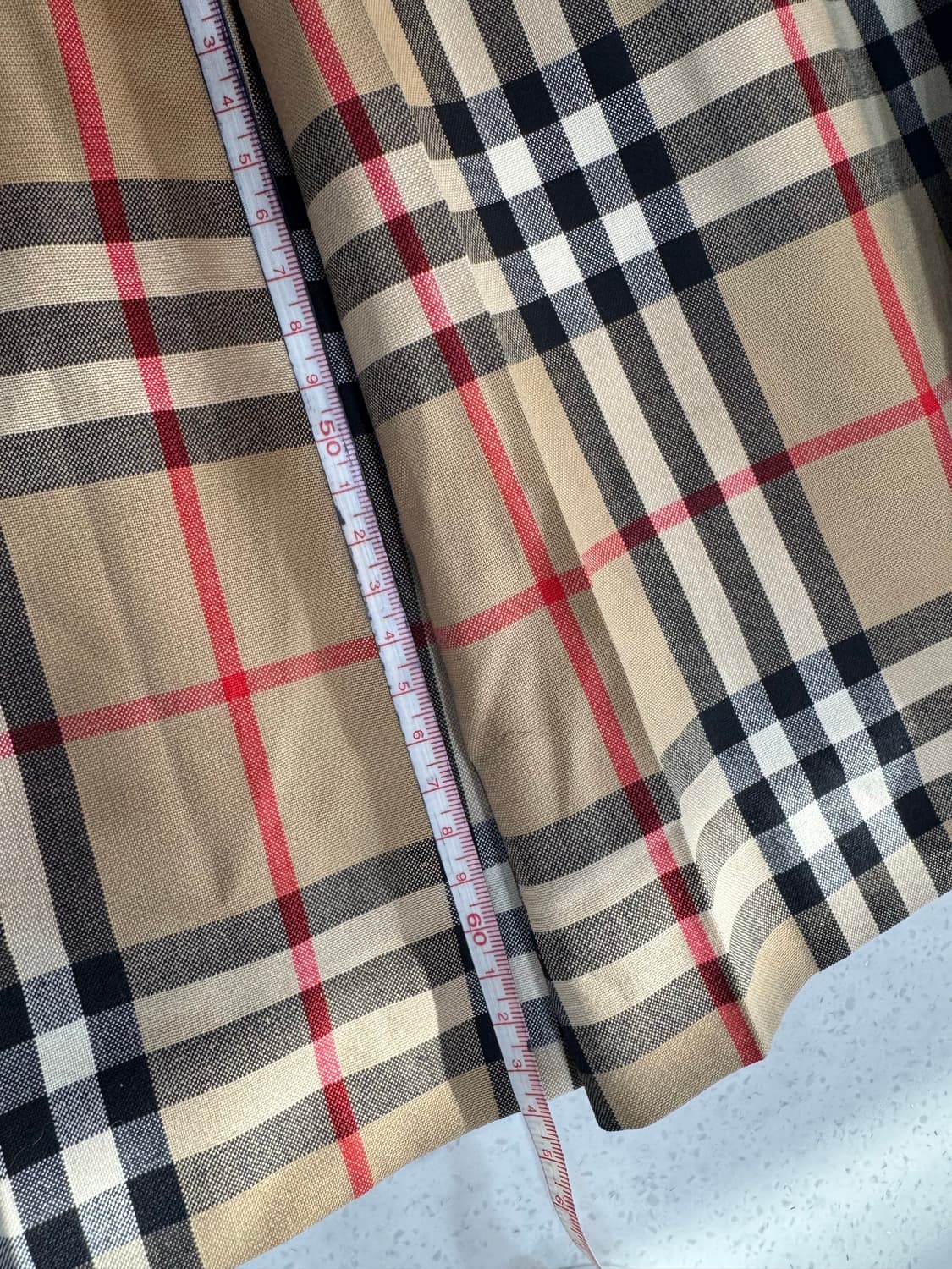 버버리 노바체크 치마 25인치 상품이미지4