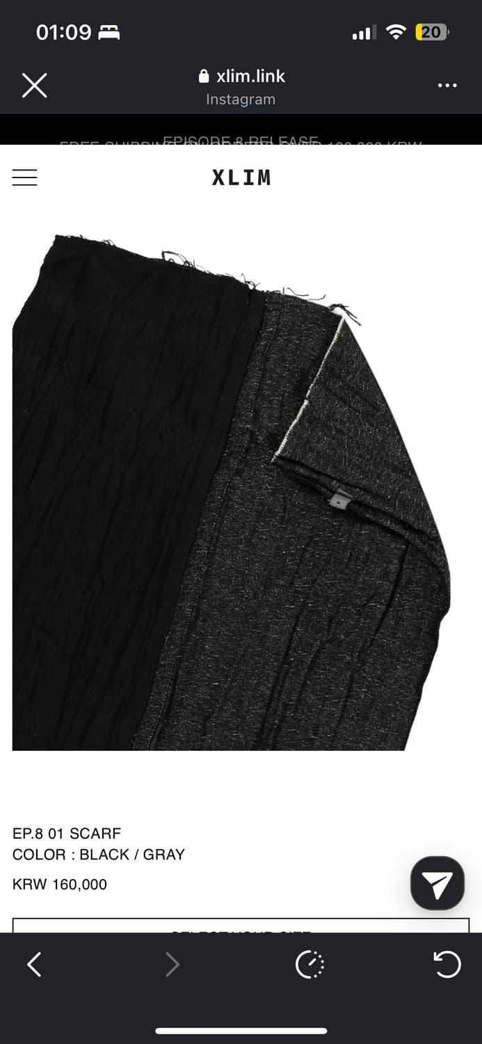 Xlim ep.8 01 scarf  상품이미지4
