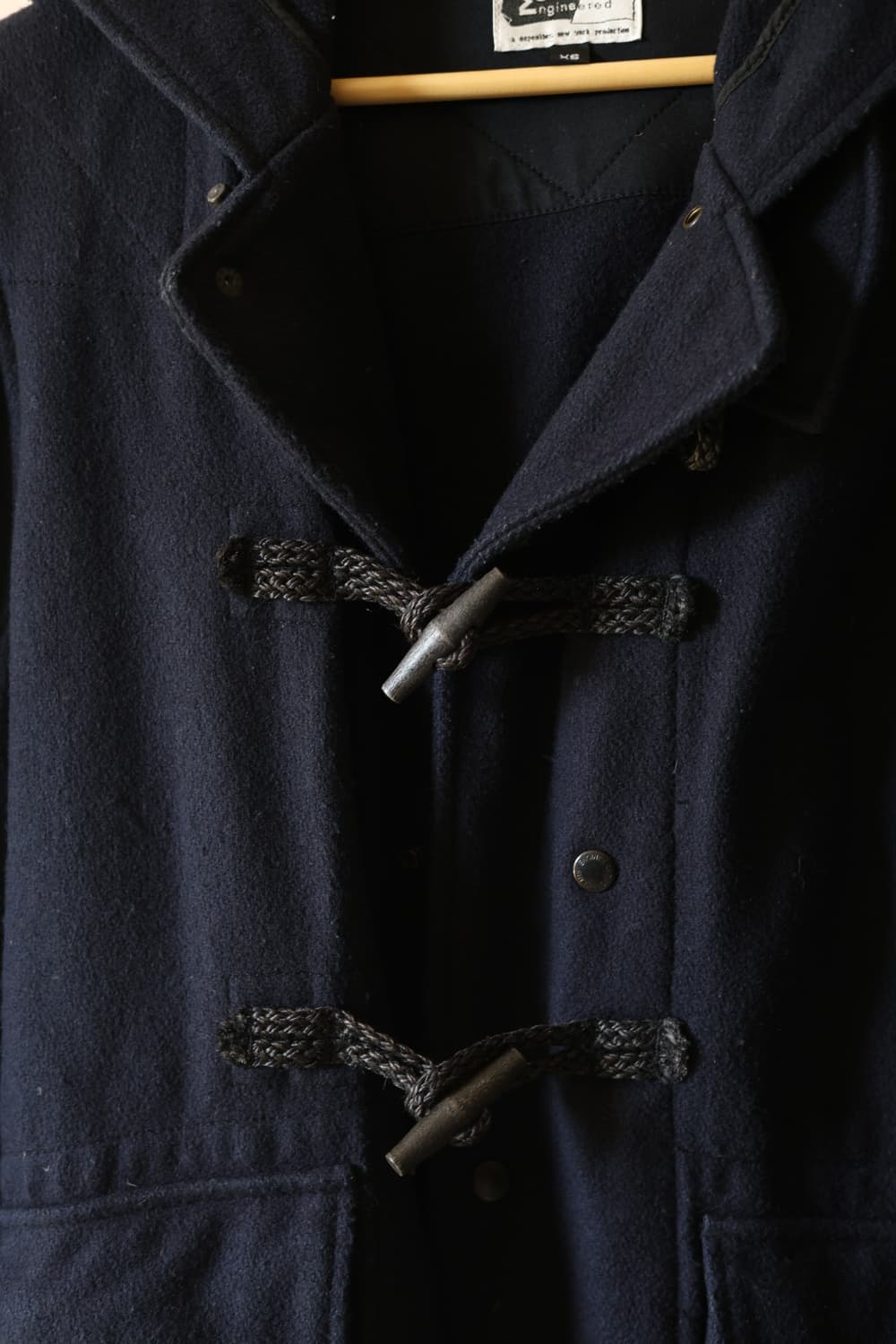 엔지니어드가먼츠 올드라벨 울 숏 더플 코트S

 상품이미지3