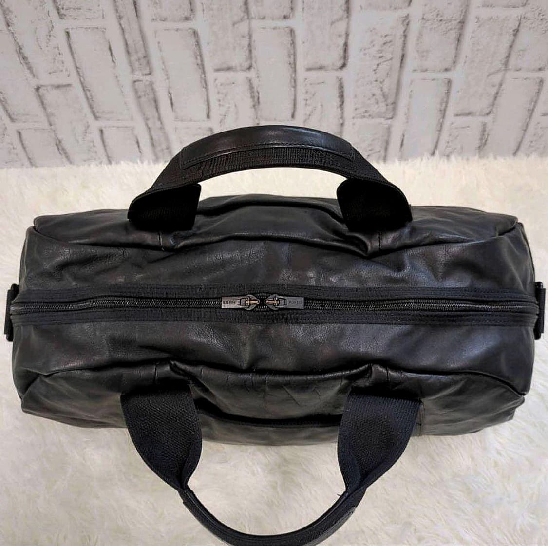 요시다 포터 아루프 카프스킨 보스톤백 상품이미지5