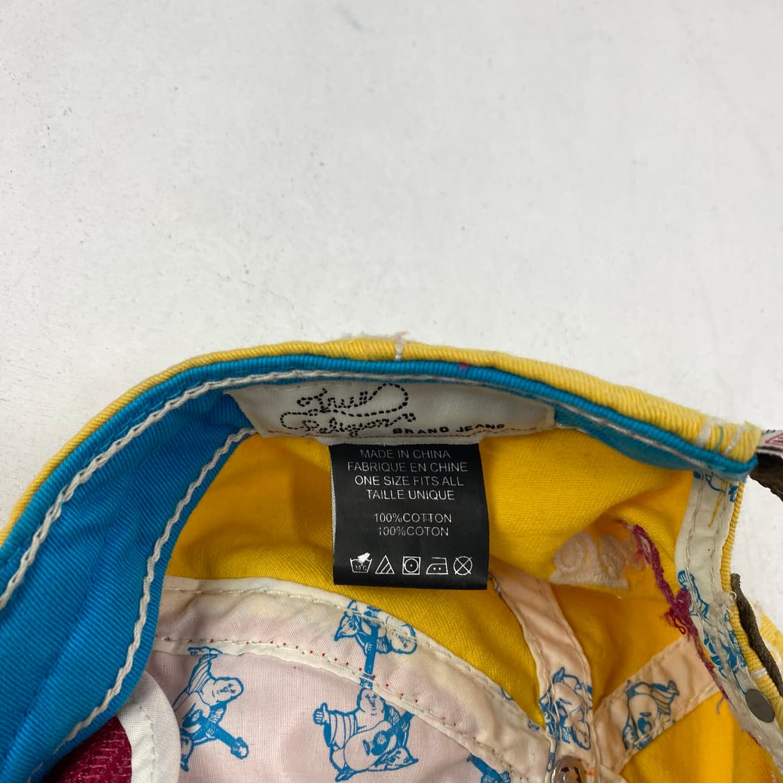 트루릴리전 멀티 블록 스티치 캡 상품이미지7