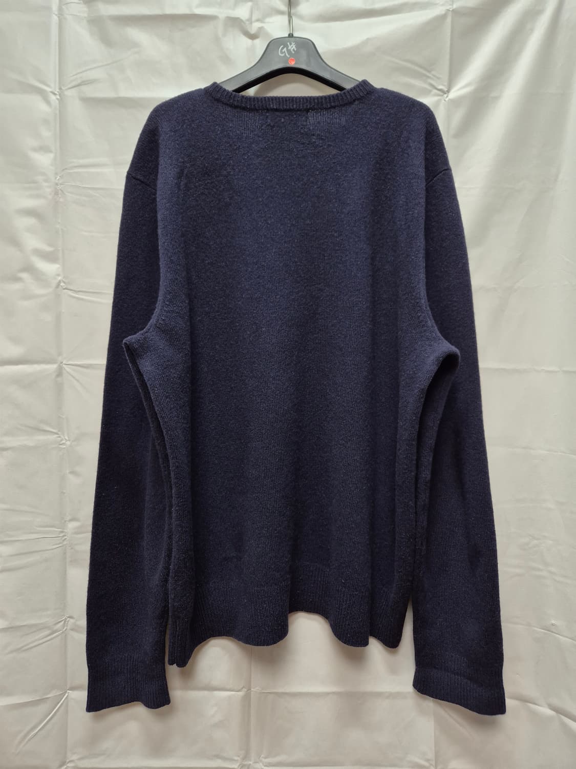 폴로 울 니트 네이비 상품이미지5