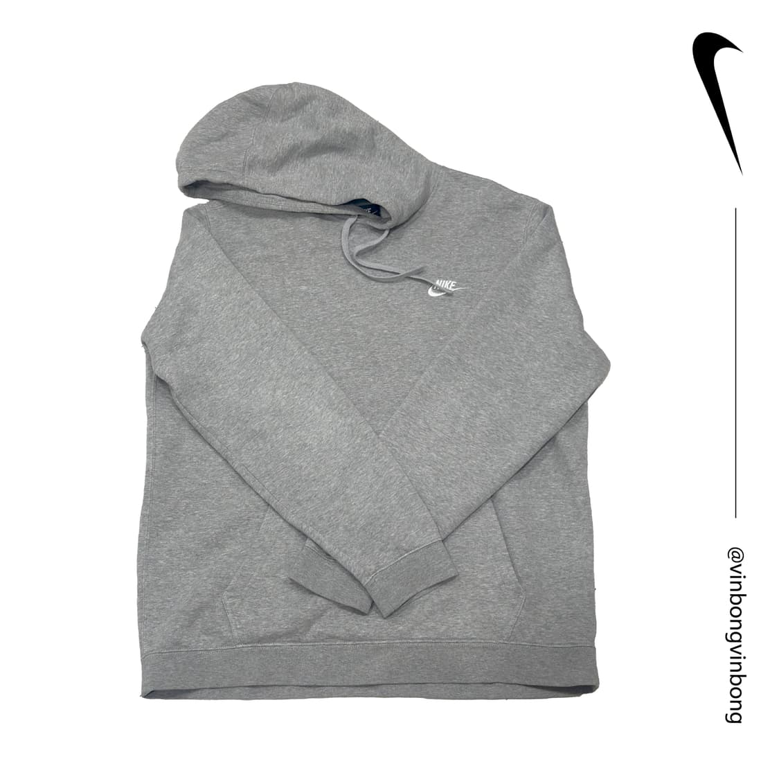 나이키 후드티 (그레이) 상품이미지2