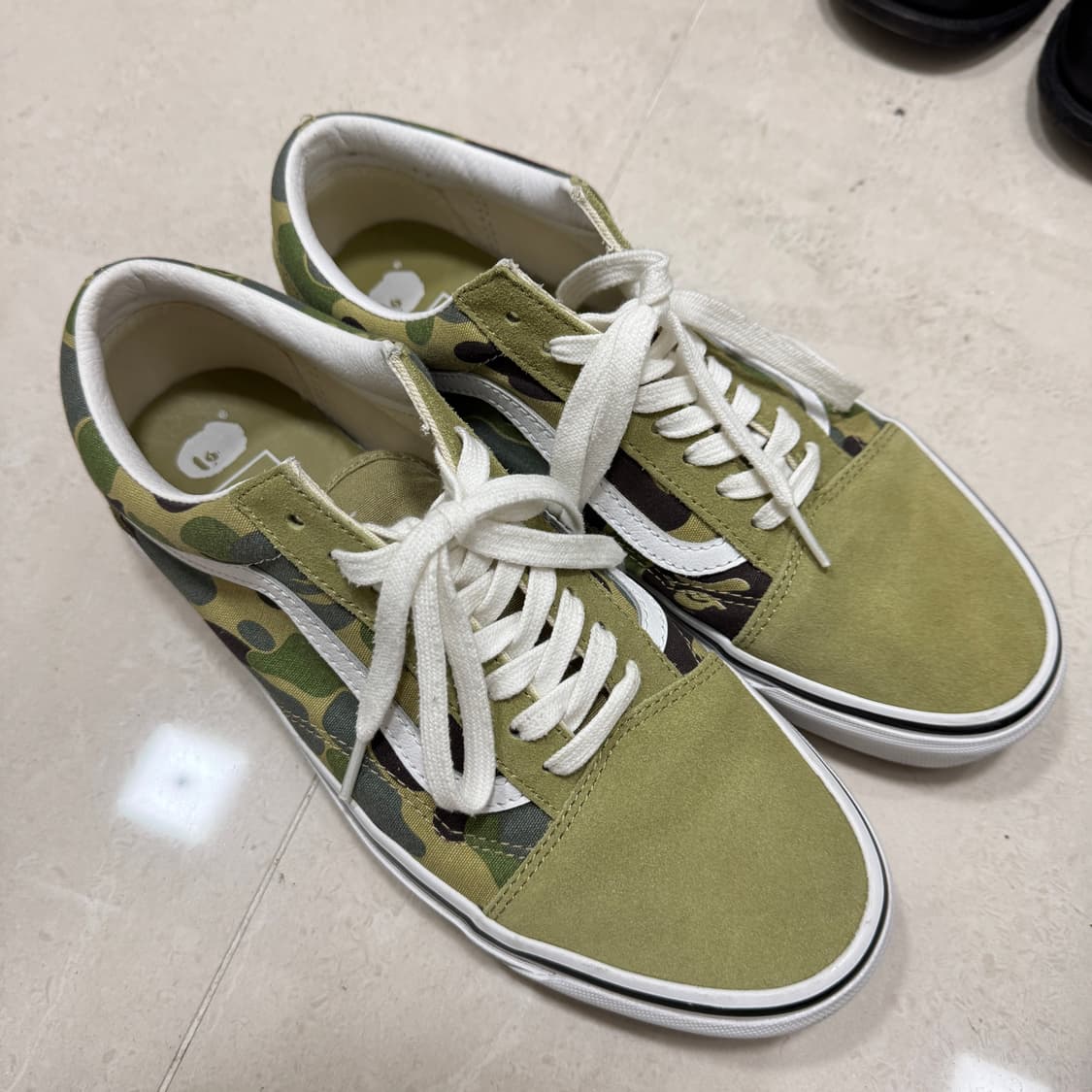 반스 x 베이프 올드스쿨 36 DX ABC 카모(280) 상품이미지2