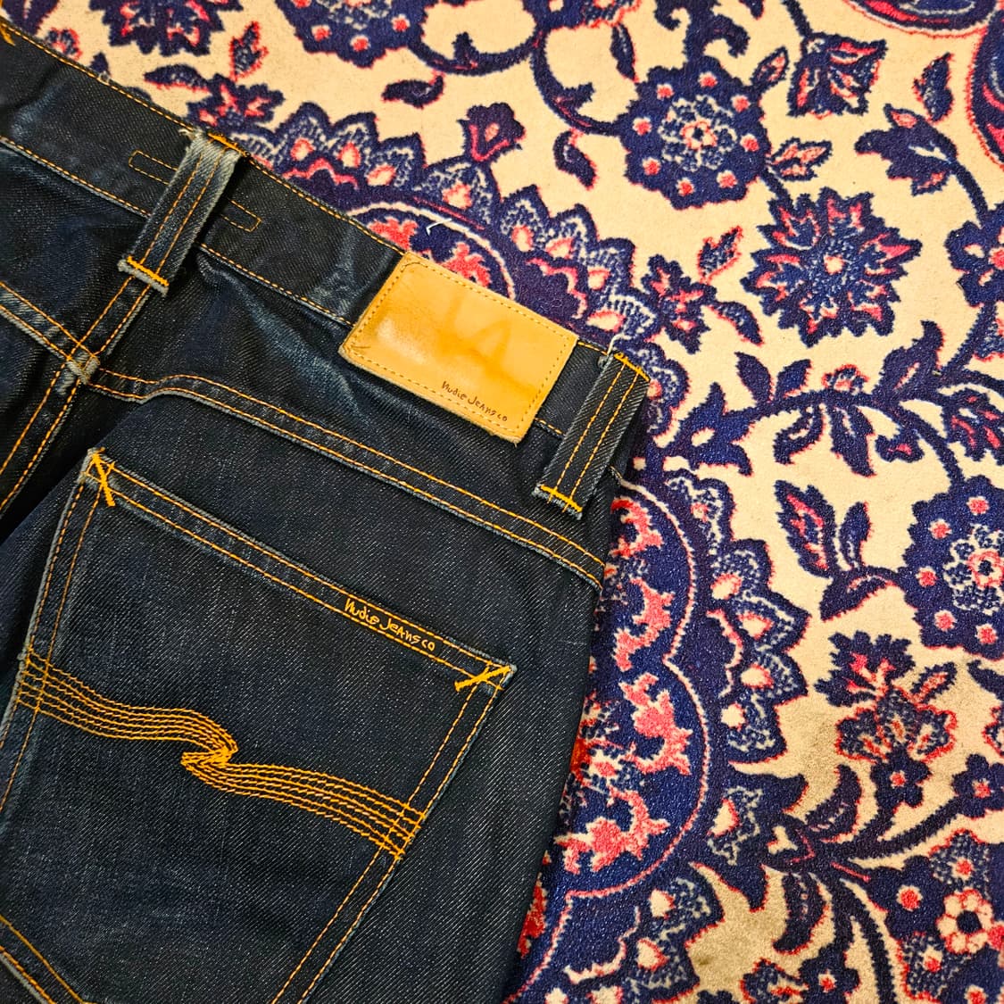 누디진 슬림 스트레이트 데님 팬츠 상품이미지4