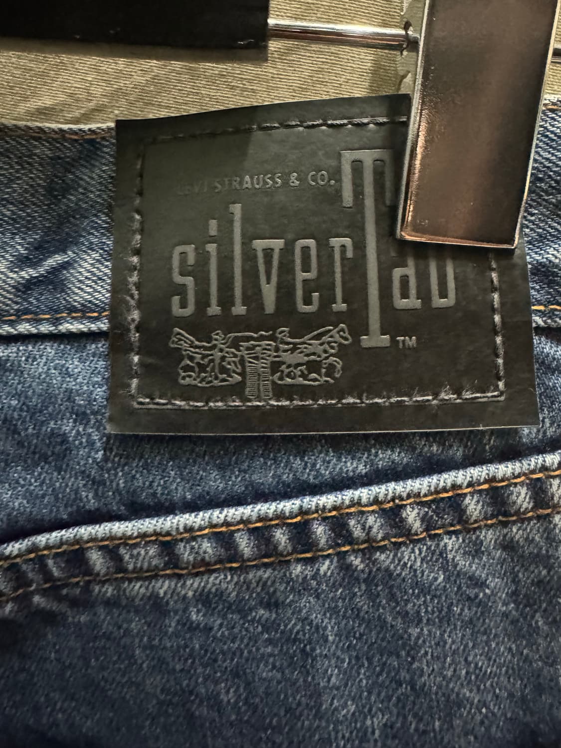 리바이스 90s 배기 실버탭 데님 처분  상품이미지3