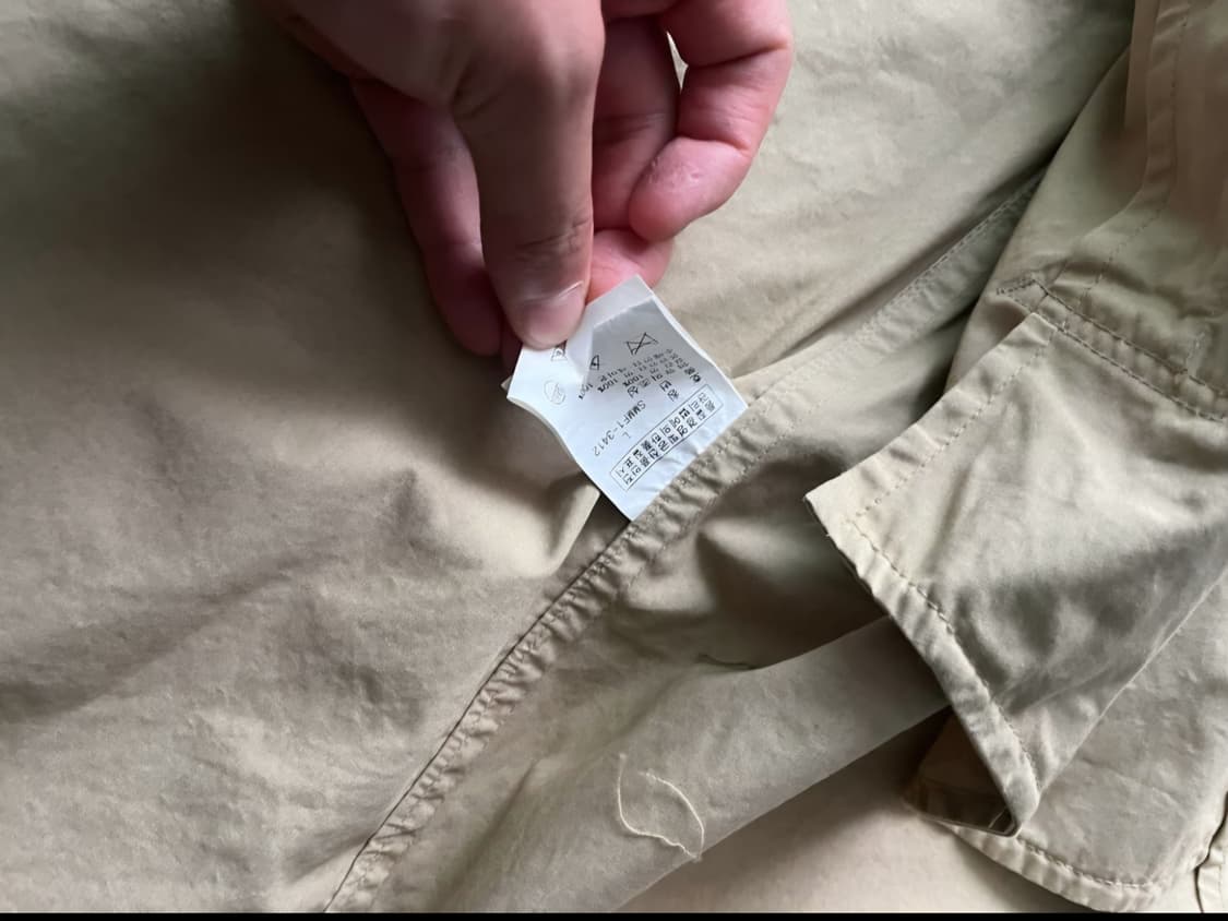 (XL) 폴로 랄프로렌 히든버튼 트랜치코트 판매합니다. 상품이미지4