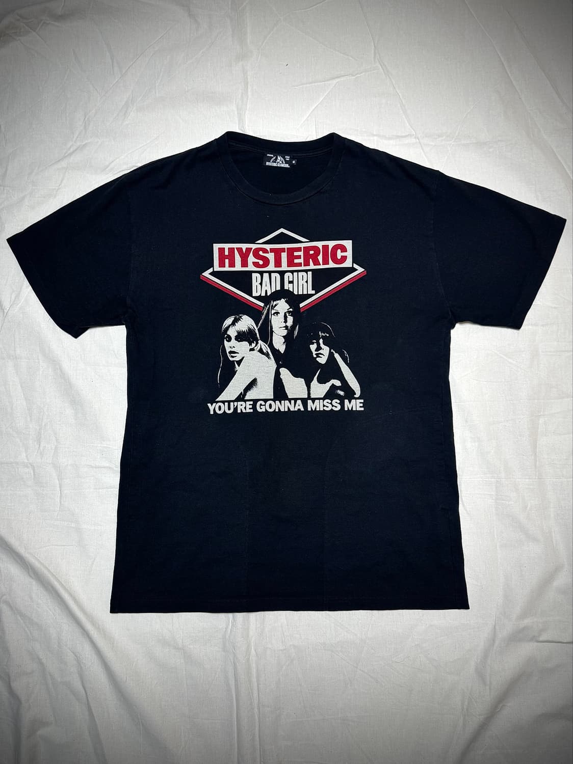 히스테릭 글래머  “BAD GIRL” T-SHIRT 반팔 상품이미지1