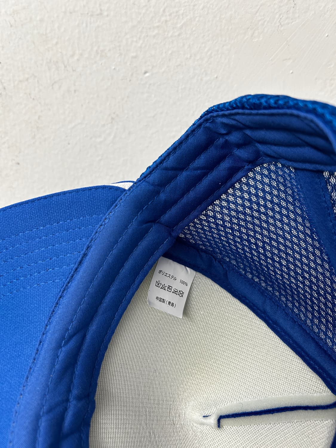 빈티지 굿이어 레이싱 메쉬캡 블루 상품이미지5