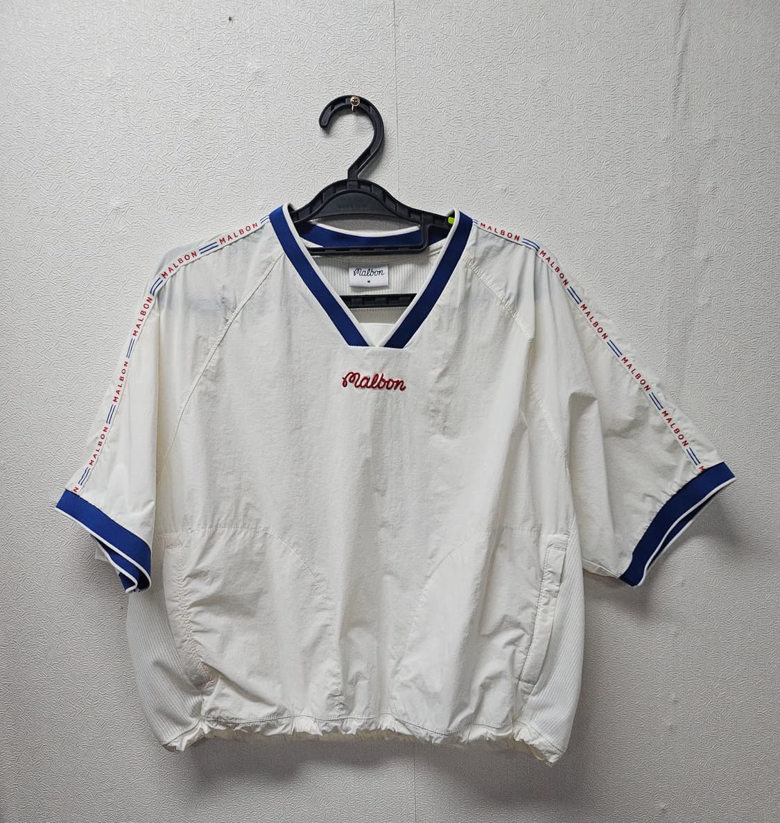 정품]말본 아노락 반팔 여름용 화이트 90 M 상품이미지1