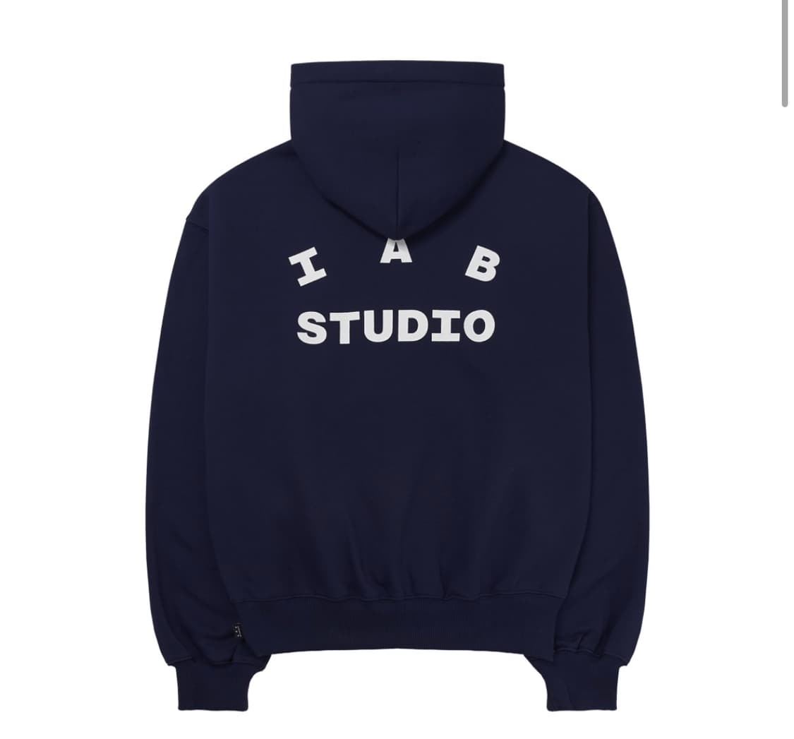 아이앱 네이비 후드 L 상품이미지1