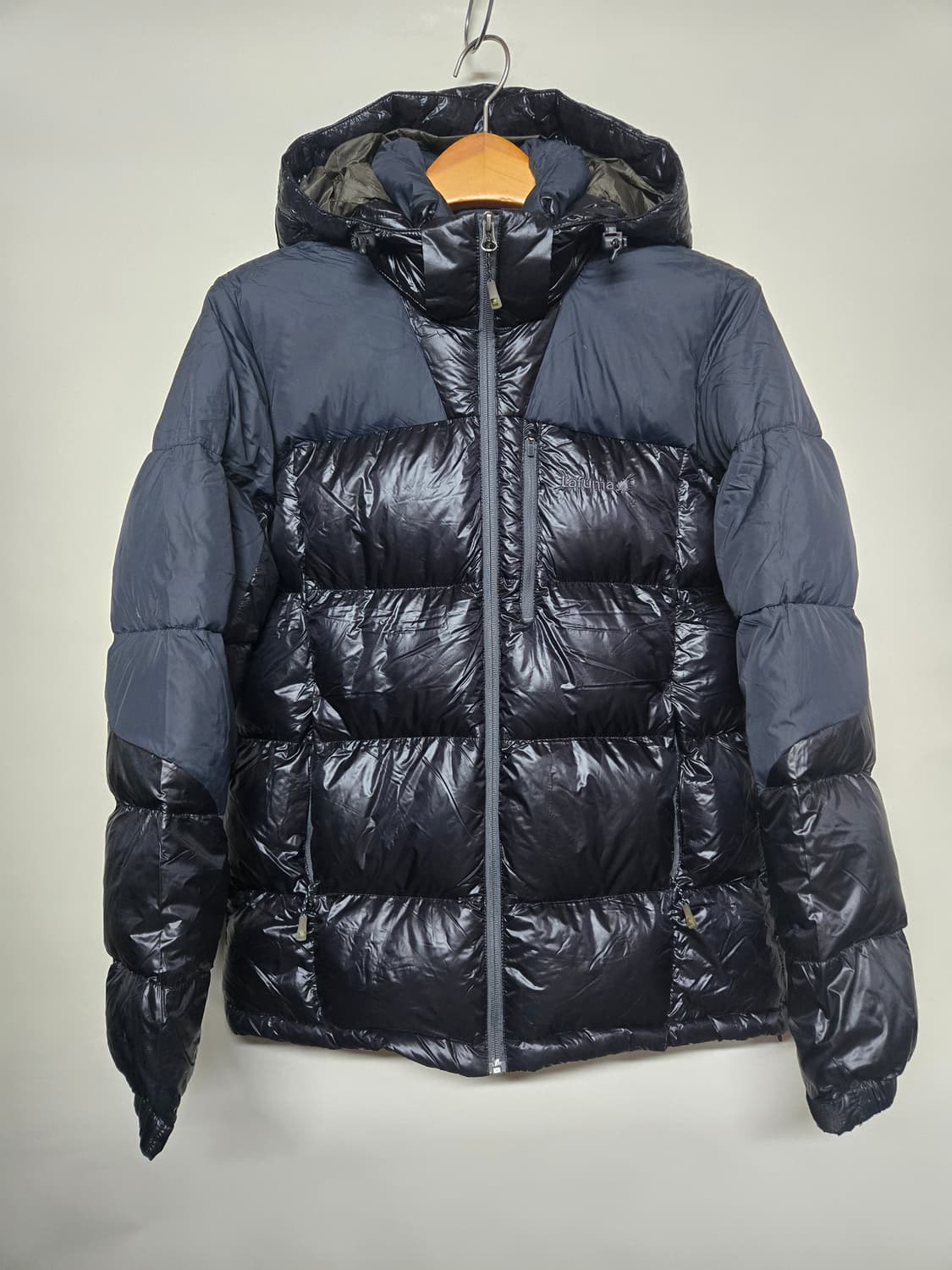 라푸마 블랙 구스 패딩 점퍼 후드 탈부착 가능100 상품이미지1