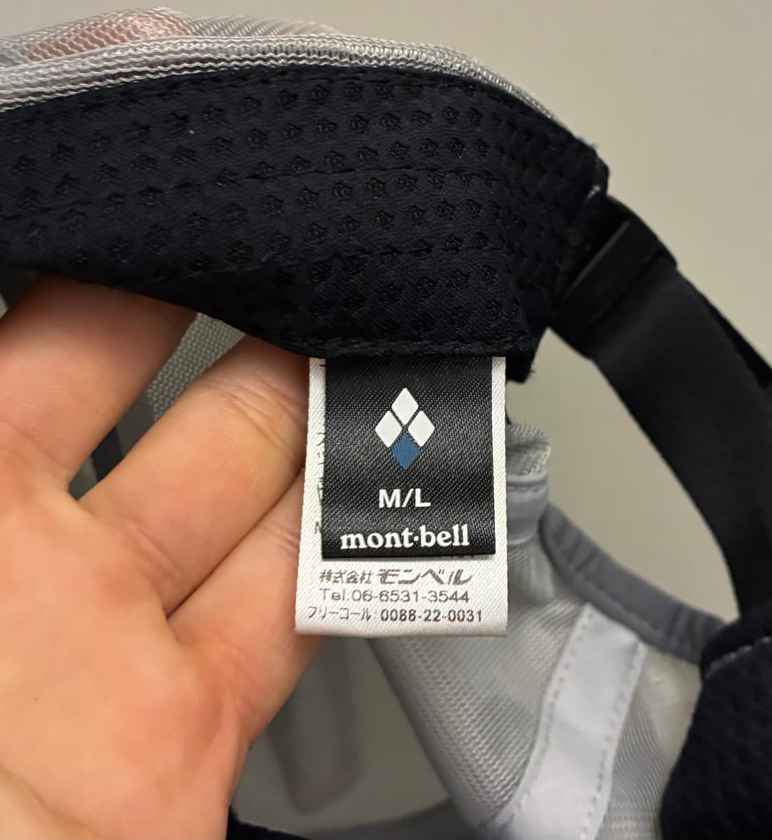 (F)mont bell 몽벨 재팬 스테인리스 나일론 메쉬캡 러닝캡 모자  상품이미지7