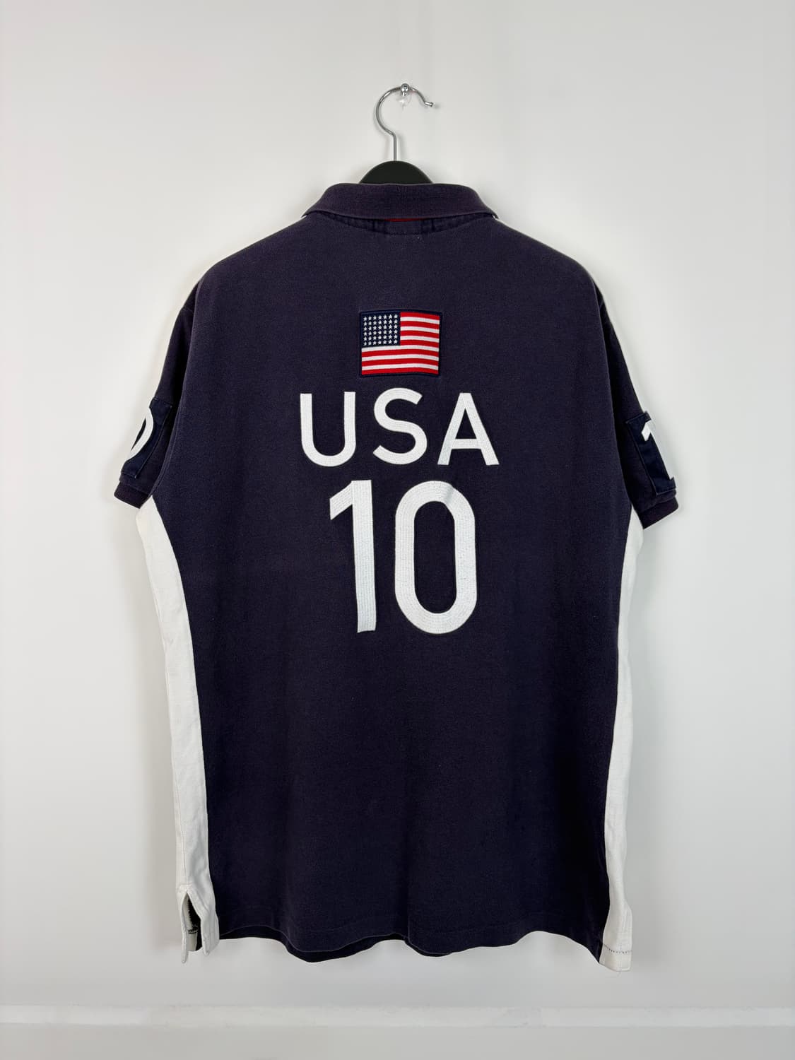 a377) 폴로랄프로렌 USA 빅포니 럭비 카라티 상품이미지4