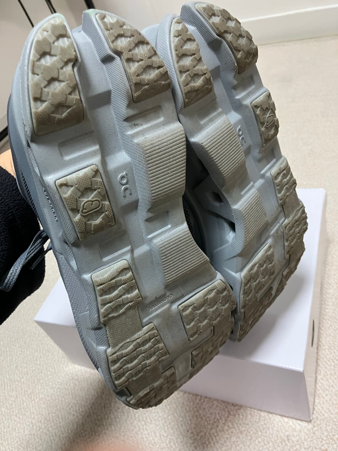 온러닝x파프 클라우드 하이퍼 그레이 290 상품이미지4