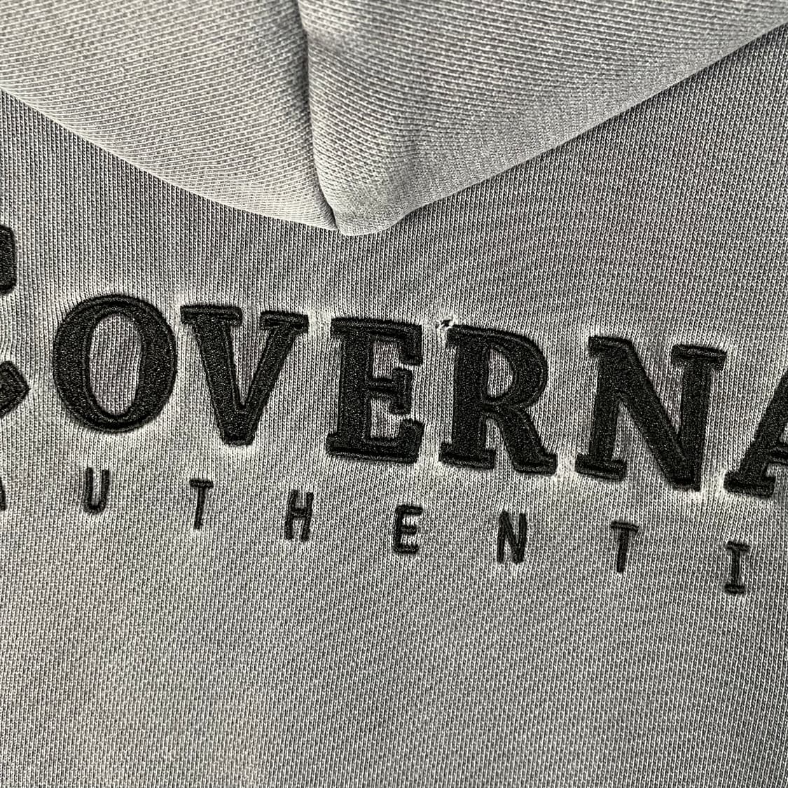 커버낫 빅로고 워싱 후드집업 차콜 그레이 XL [031505] 상품이미지9