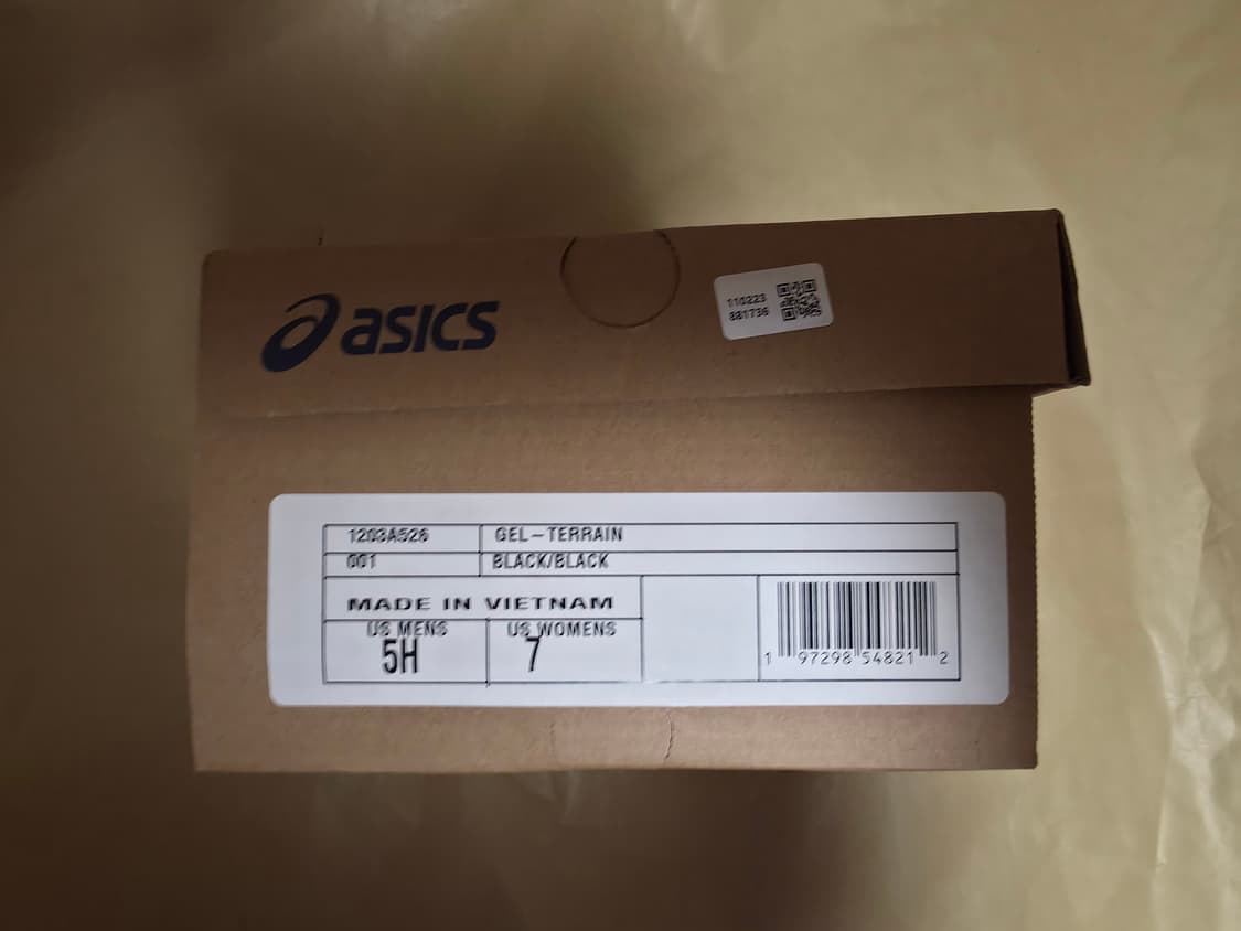 아식스 세실리에 반센 젤 터레인 블랙 상품이미지9