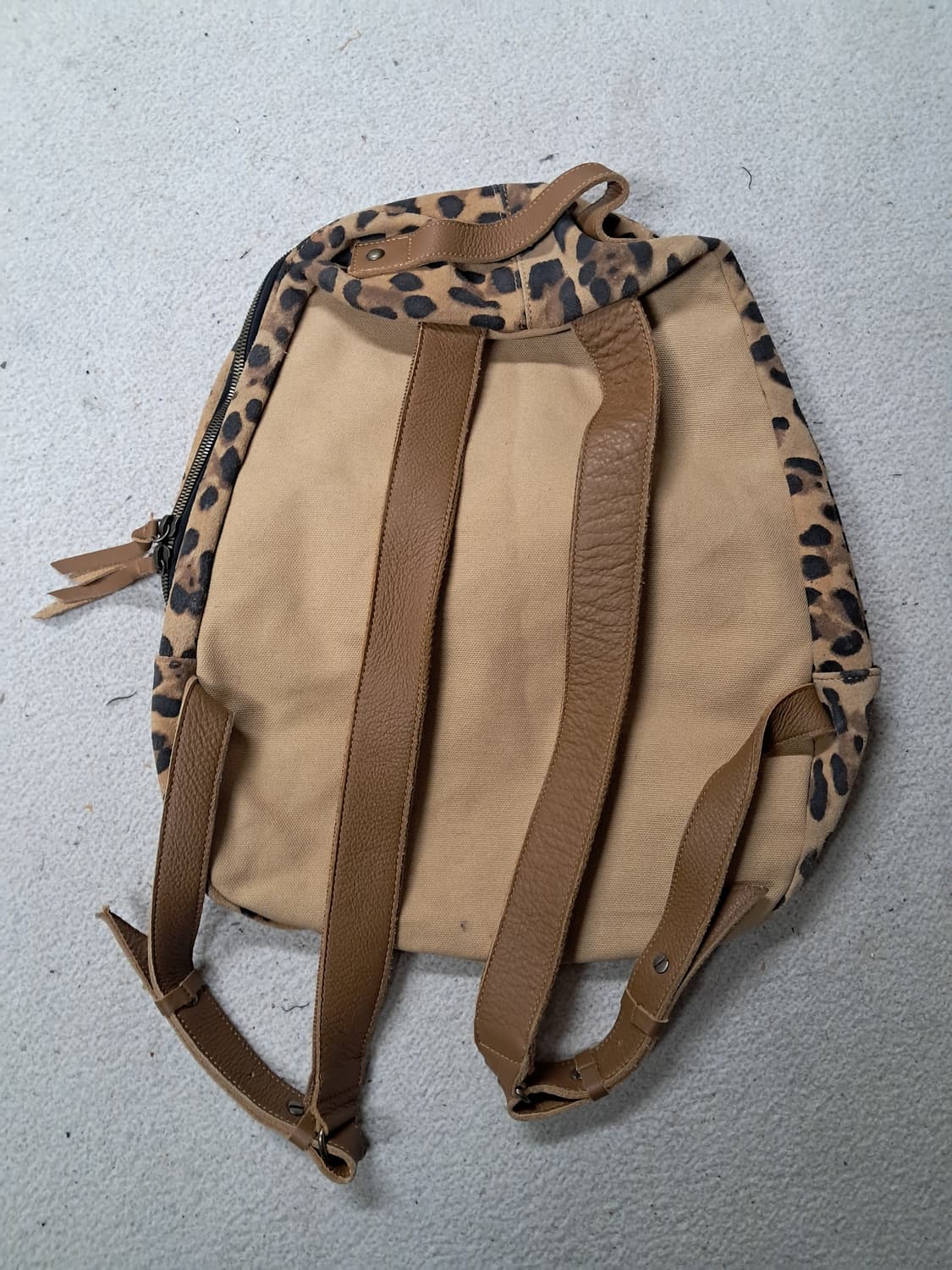 빈티지 가죽호피백팩  상품이미지2