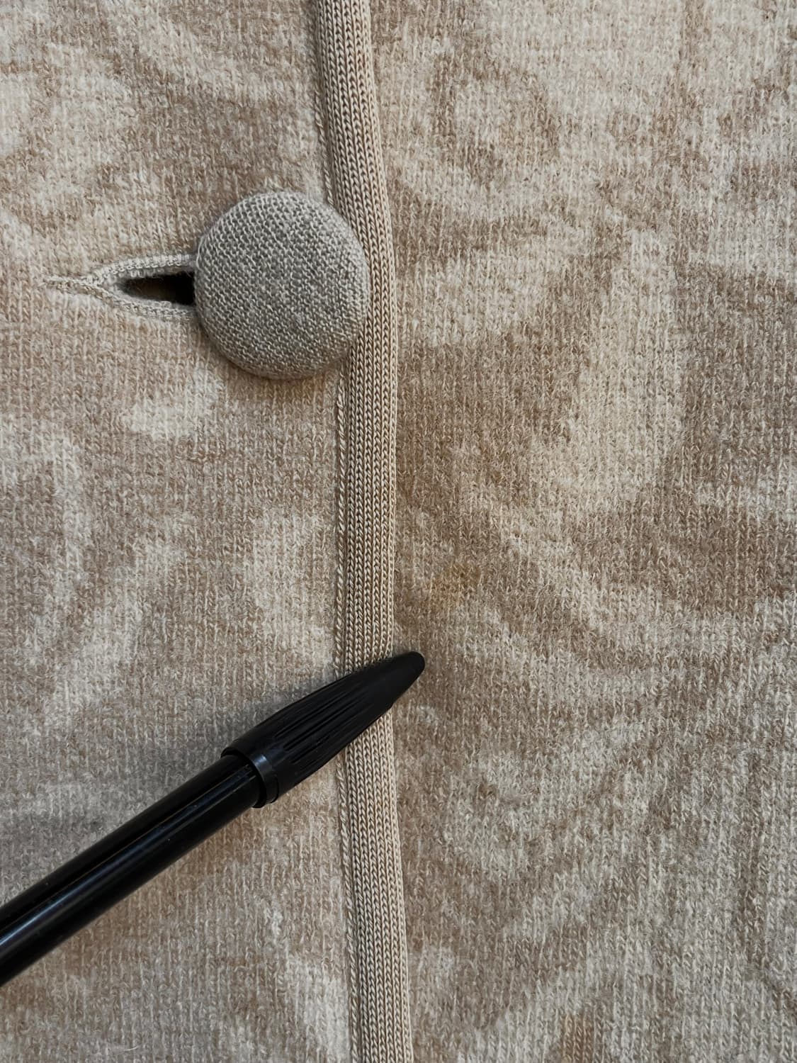 Geiger Austria 베이지 울 후드 롱 코트 38 상품이미지8