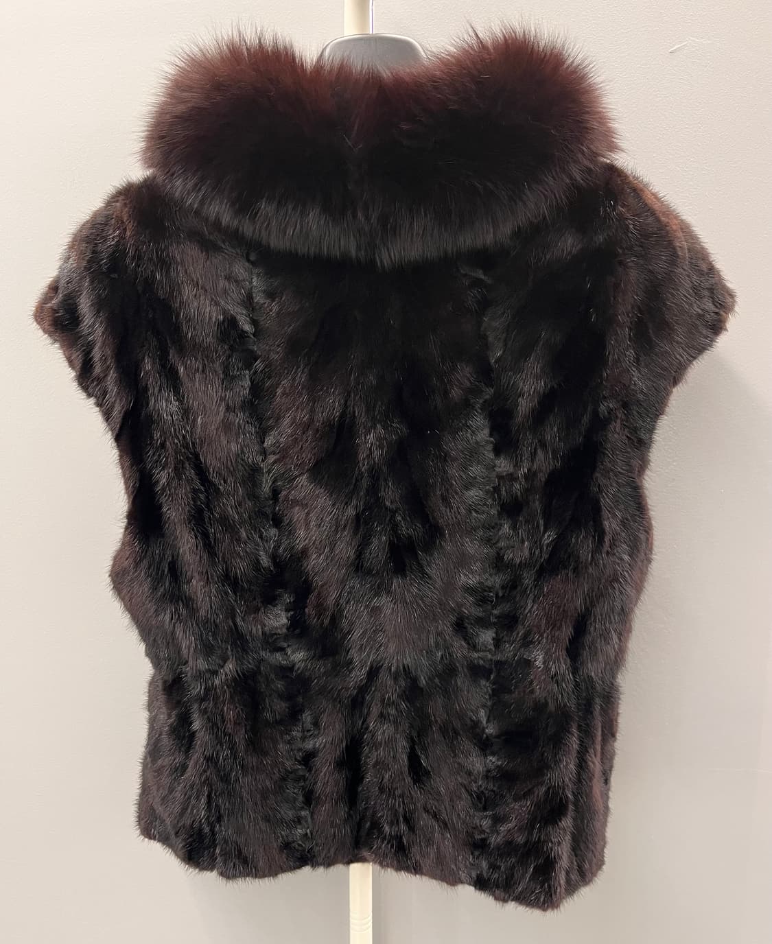 이벨렌 밍크 폭스 퍼 베스트 상품이미지3