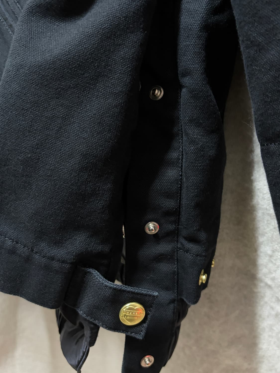 사카이 x 칼하트 SACAI x Carhartt  덕다운자켓 블랙 상품이미지8